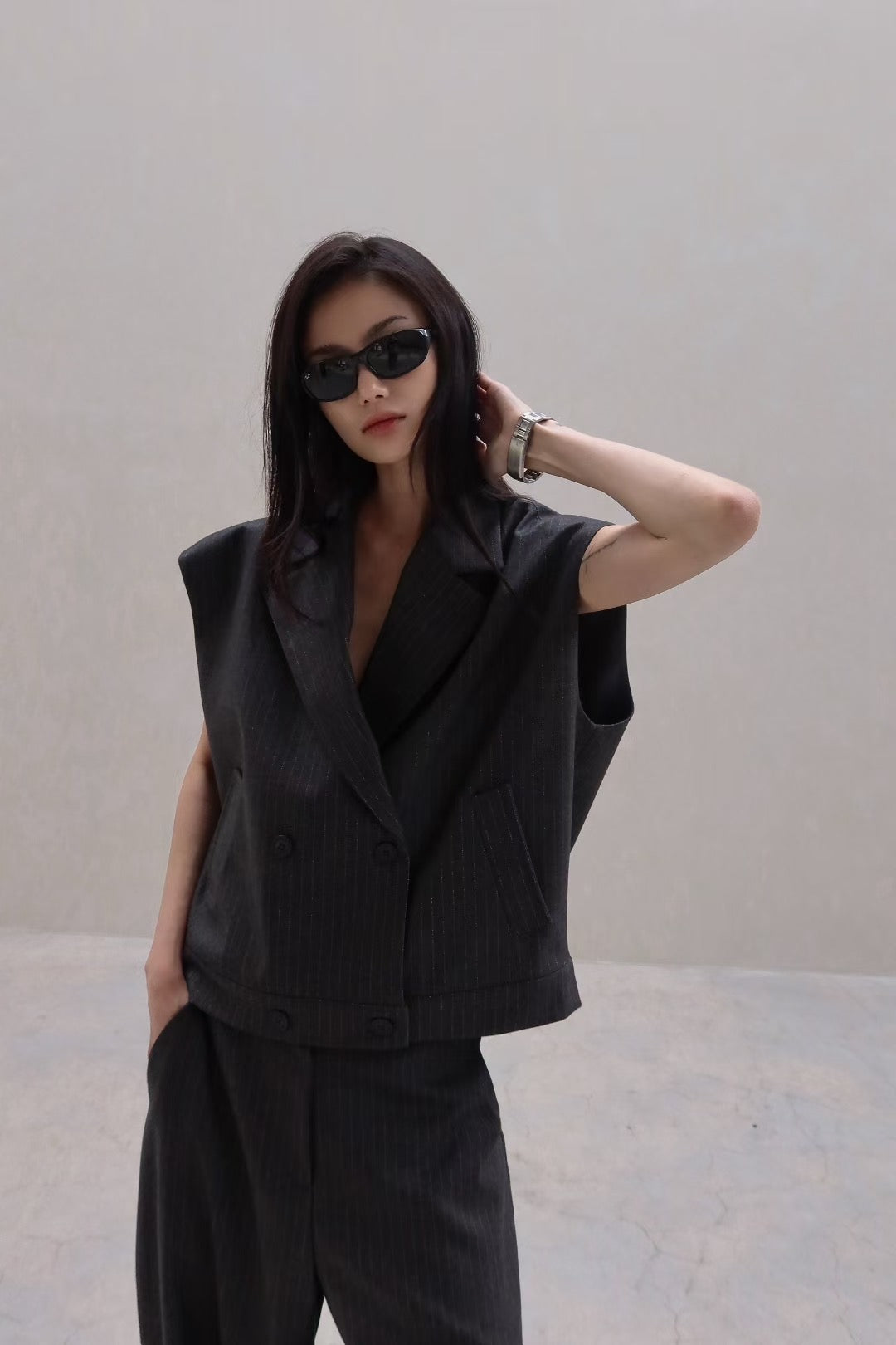 ELEGANT PINSTRIPES SET - VEST