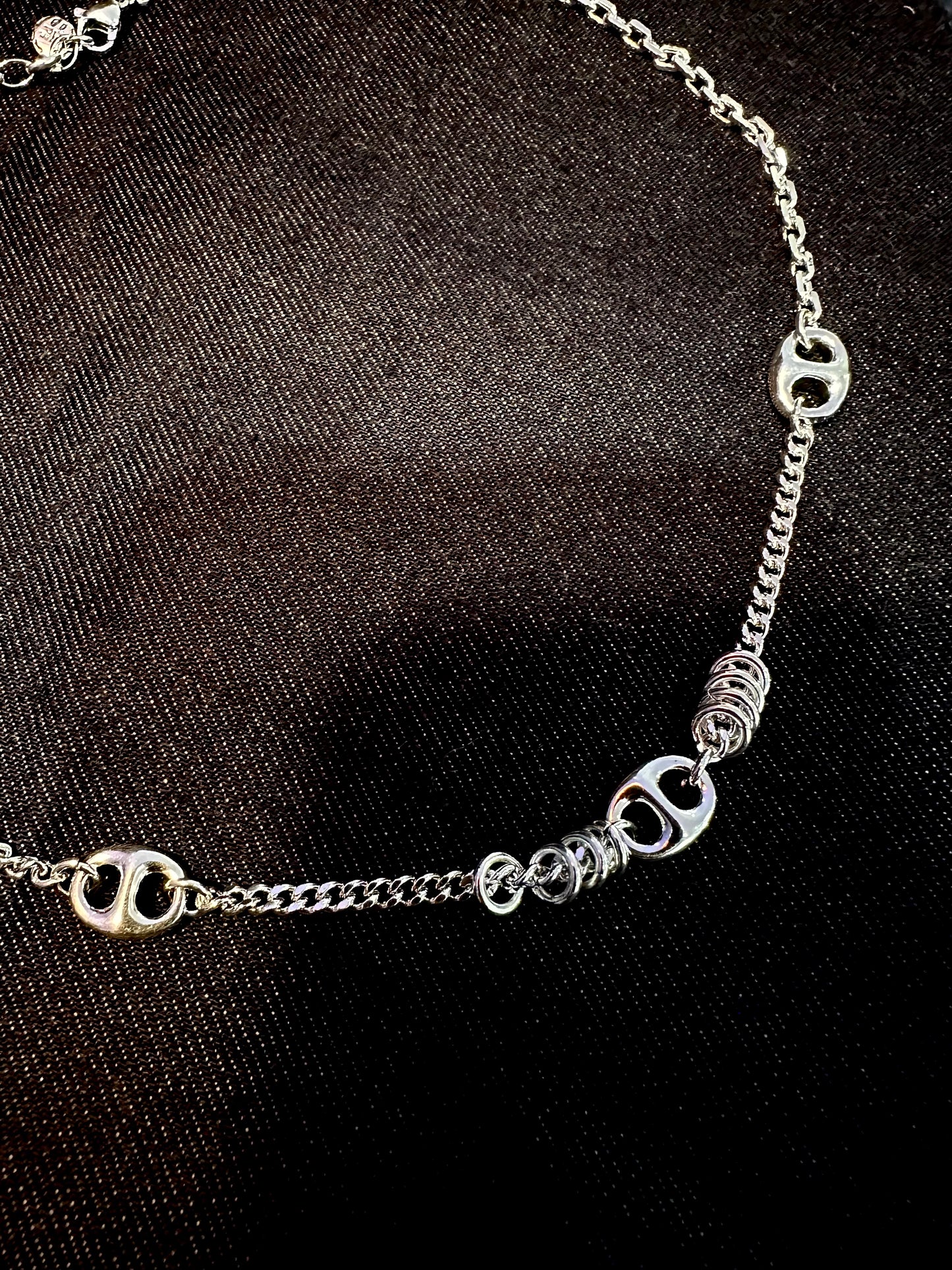 925 PIGGY NOSE LINK NECKLACE