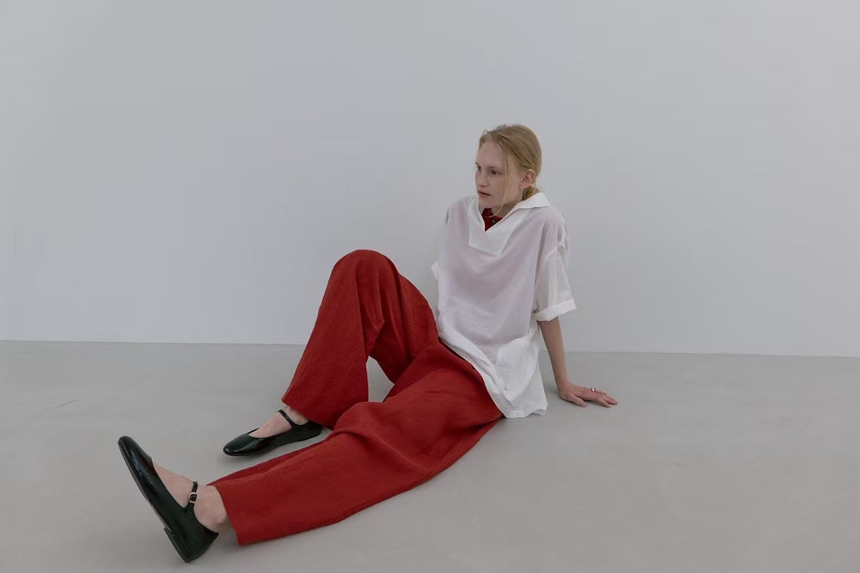 BREATHABLE LINEN PANTS