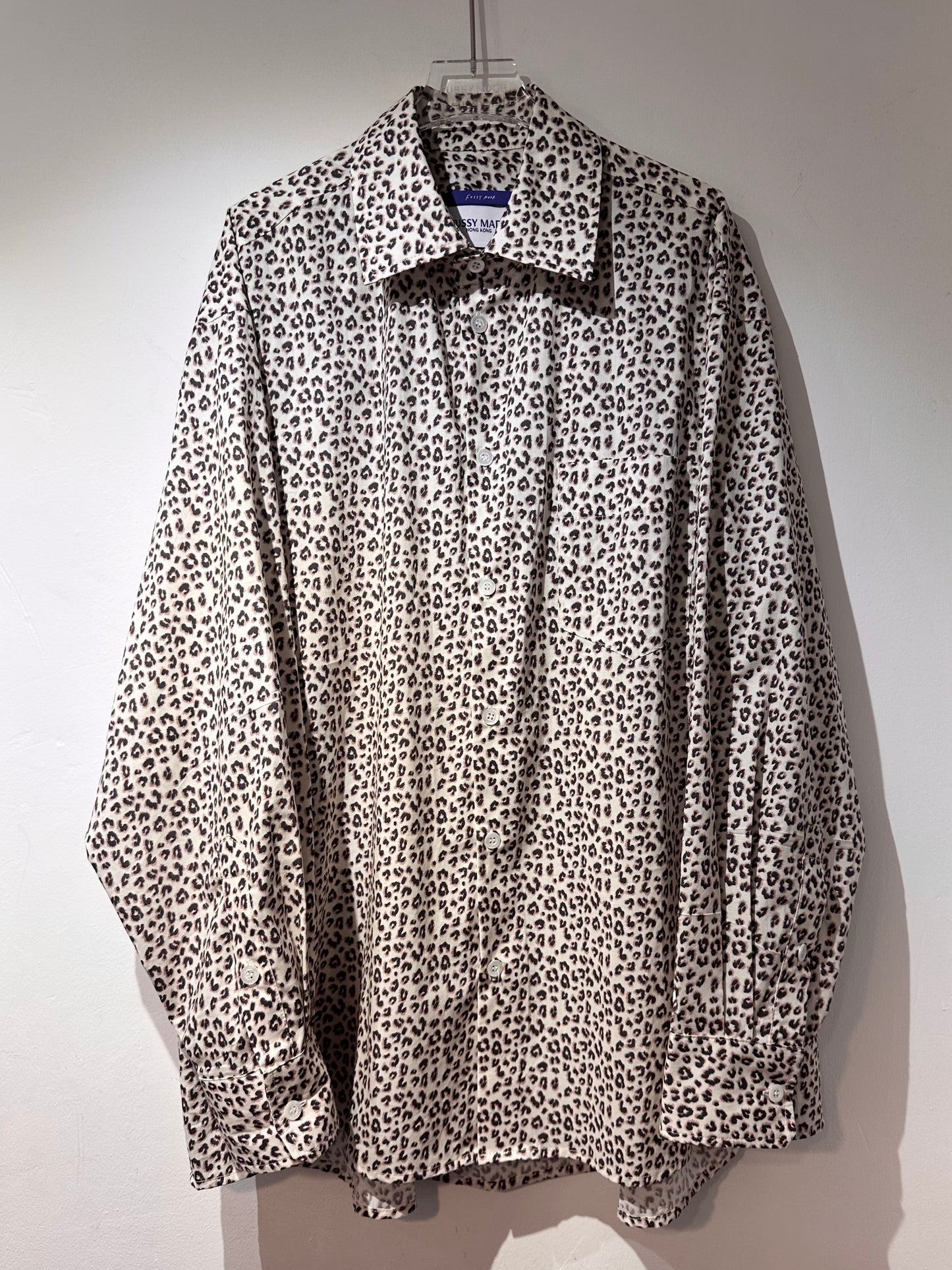 • FUSSY MADE • BLONDE LEOPARD SHIRT