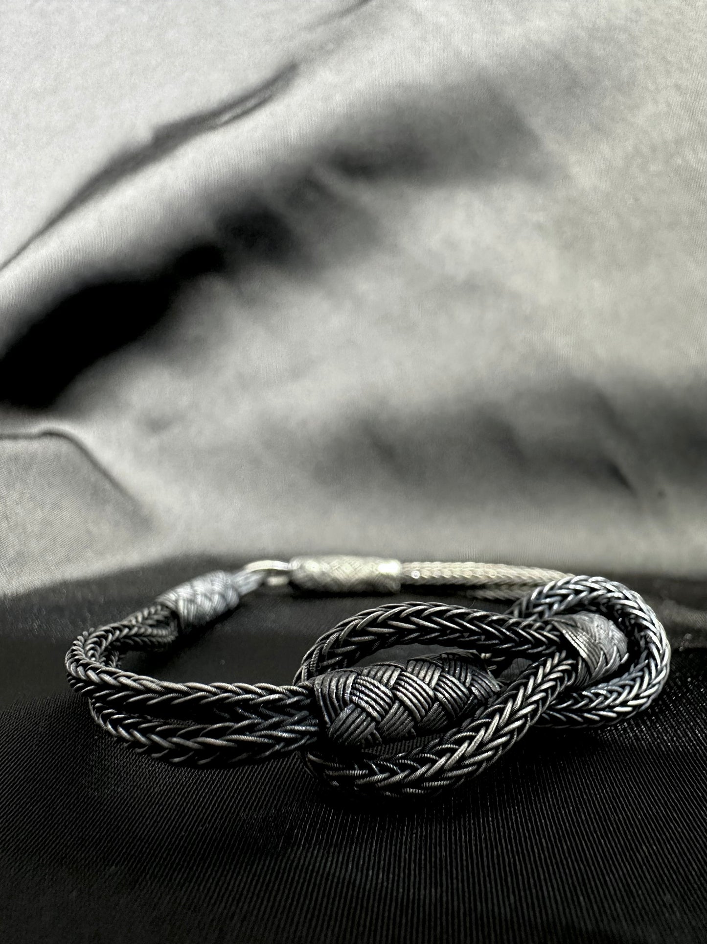 HANDMADE 925 TWIST ROPE BRACLET