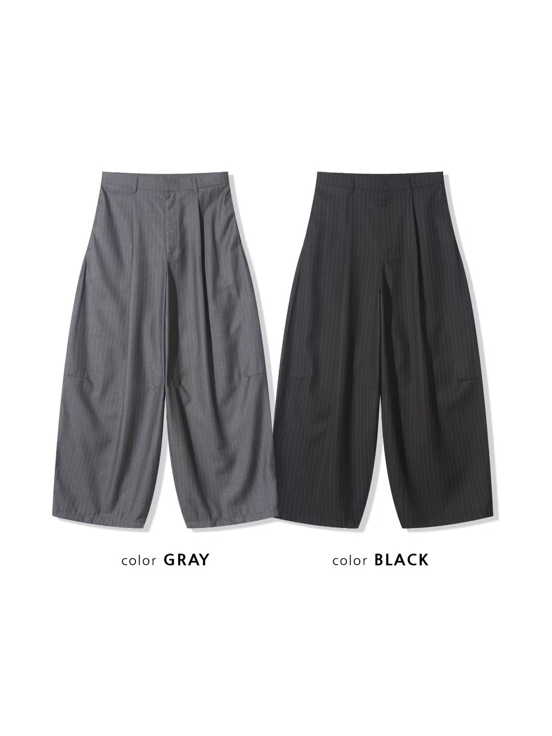 MODERN STRIPE SLOUCHY PANTS