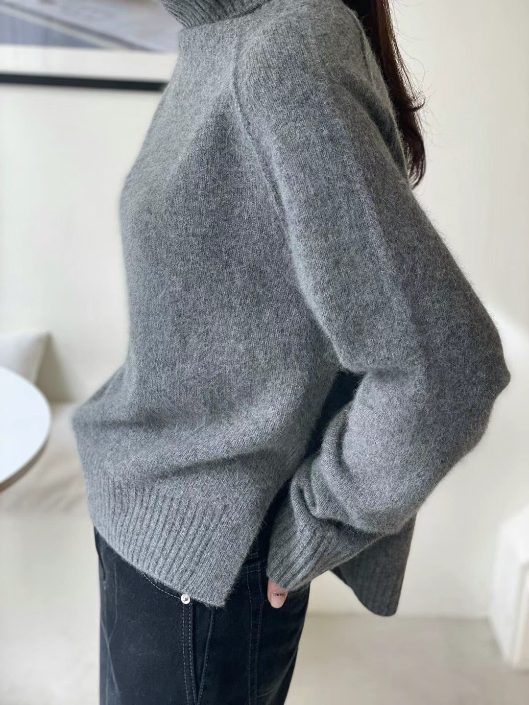 RACCOON TURTLE KNIT - 3 COLOURS