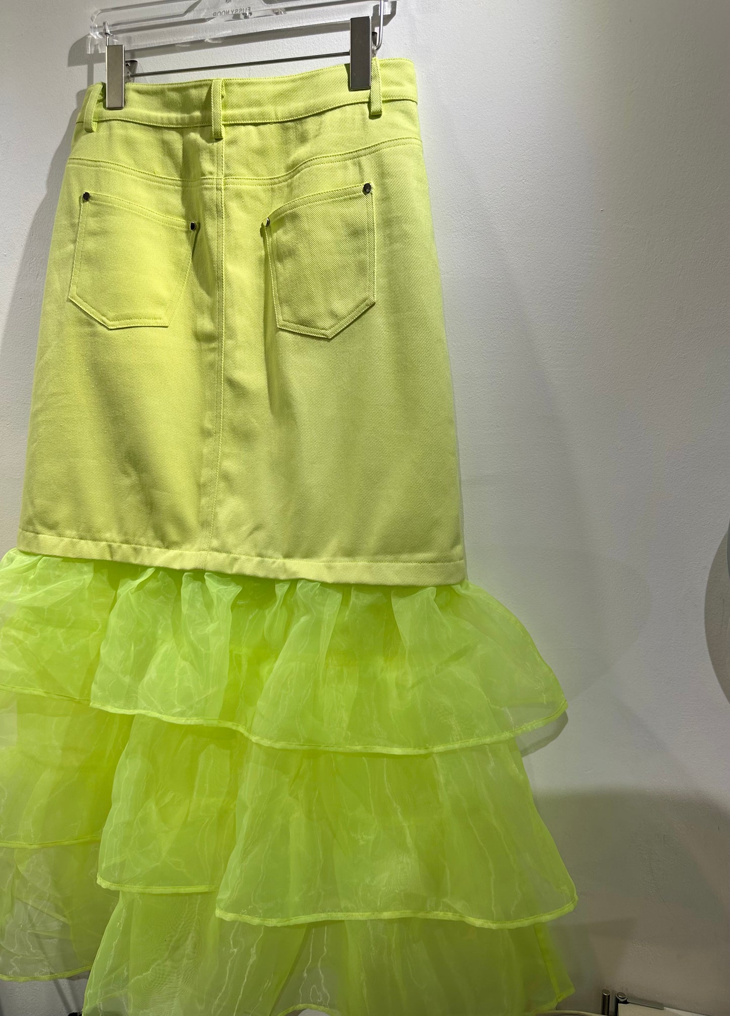 • FUSSY MADE • TWO PANNEL TIERED SKIRT