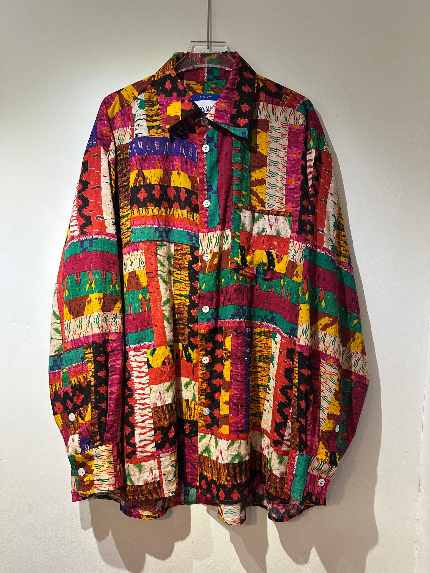 • FUSSY MADE • PATTERN BLENDED SHIRT