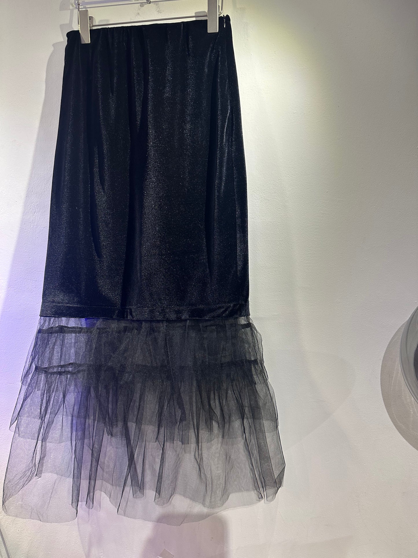 • FUSSY MADE • VELVET TULLE SKIRT