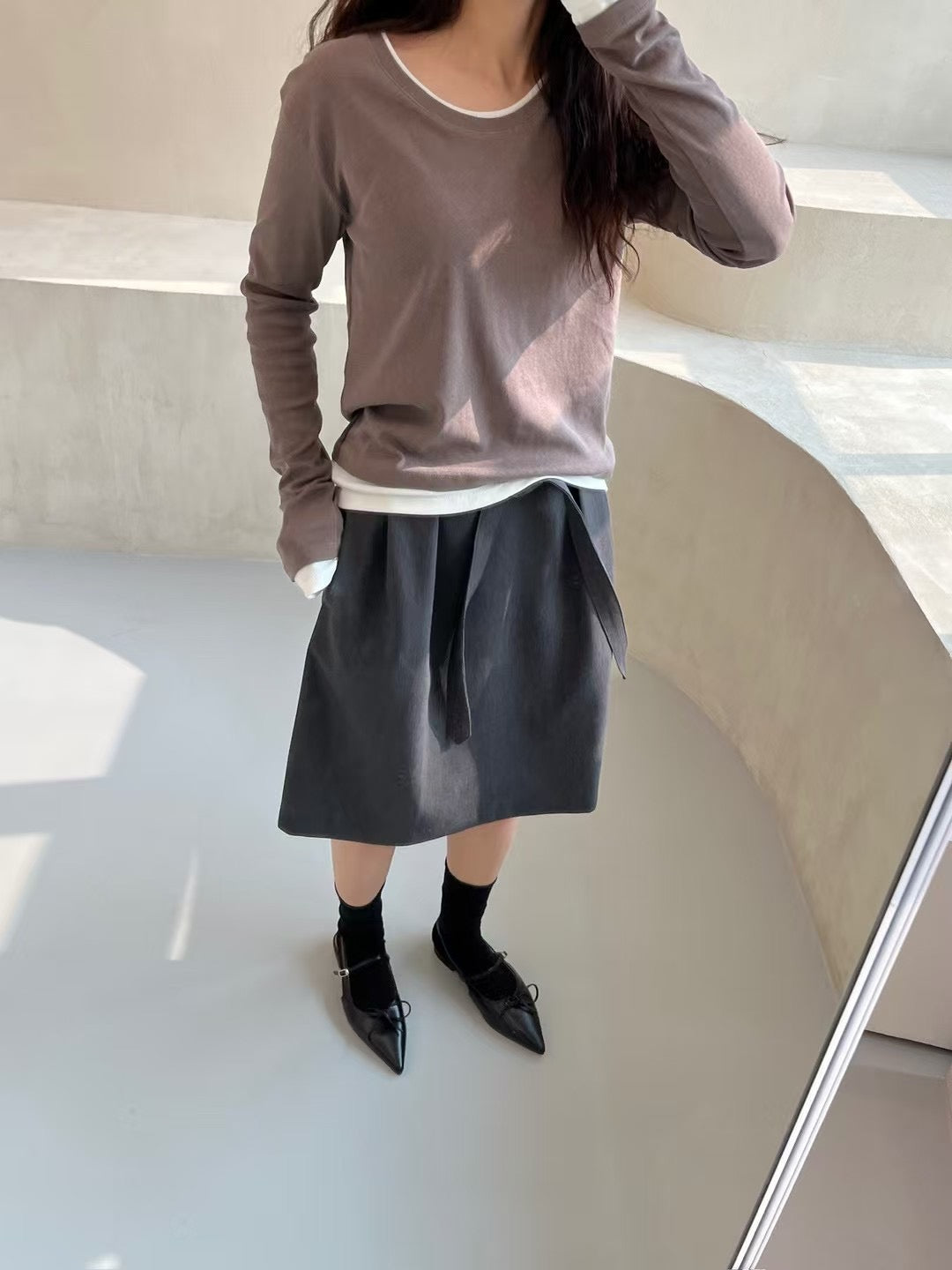 SPRING TWO LAYER LONG SLEEVES