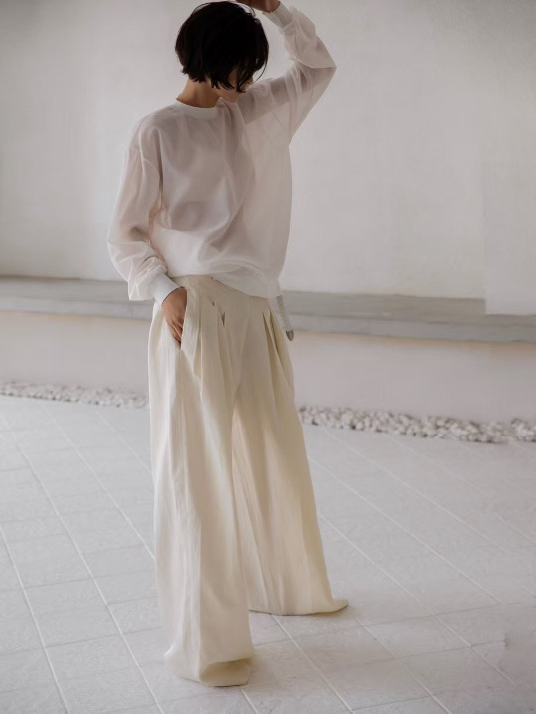 SUMMER FLOWING TROUSERS