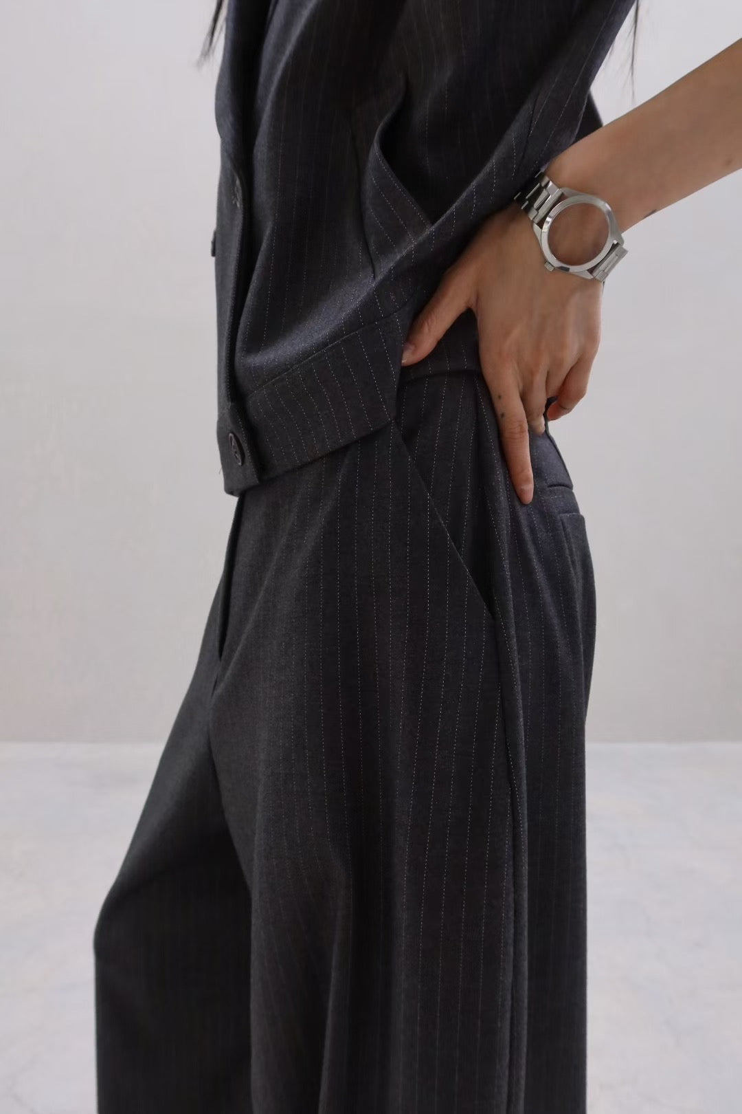 ELEGANT PINSTRIPES SET - PANTS