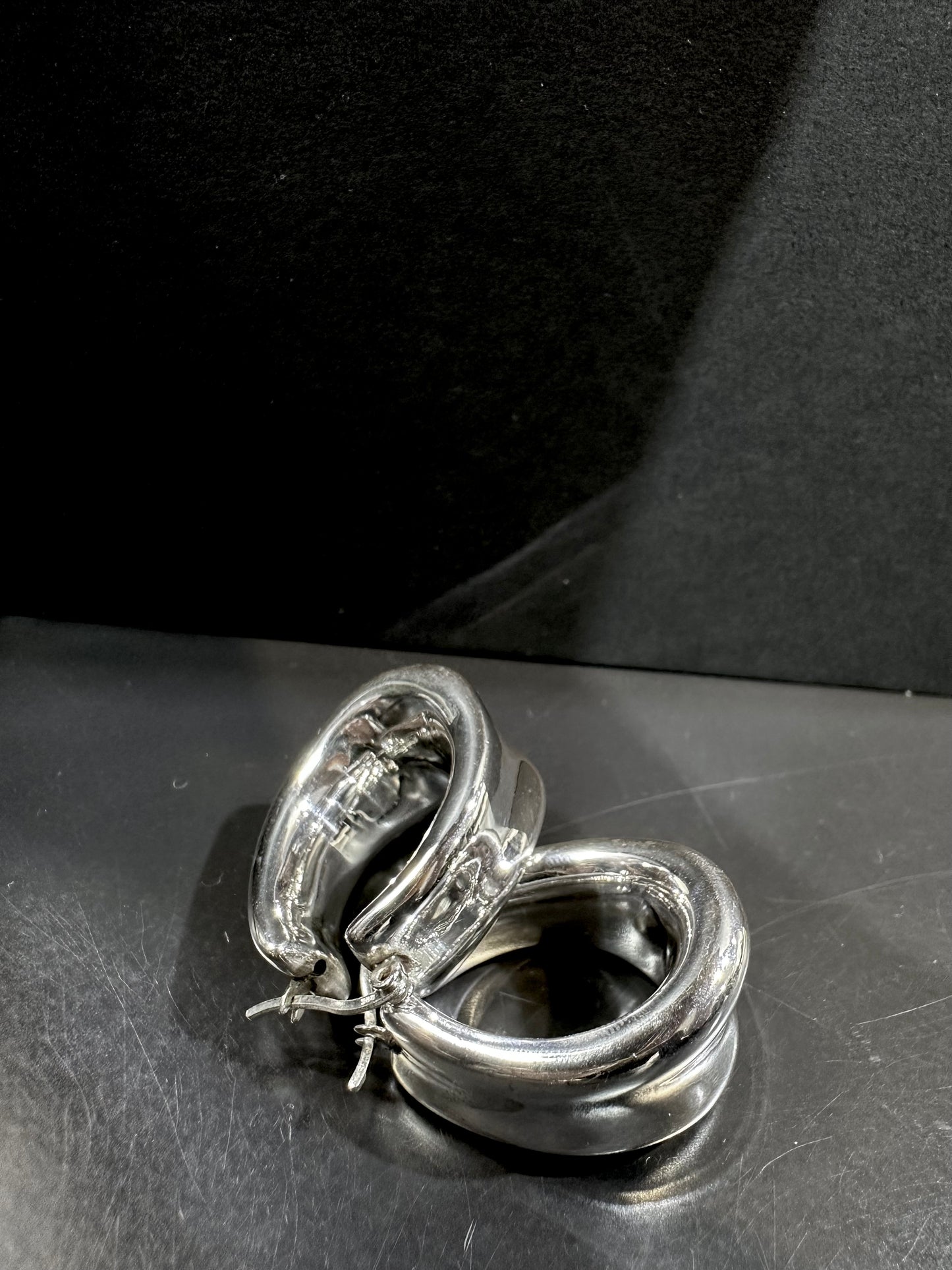 925 HORSESHOE EARRINGS