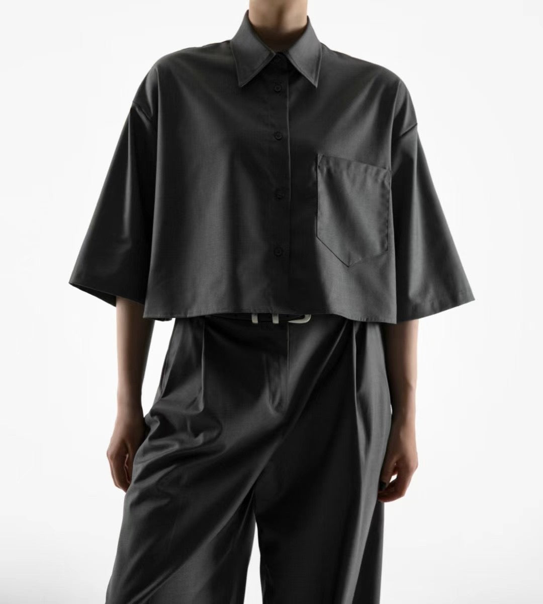 SUMMER PLEATED TROUSERS