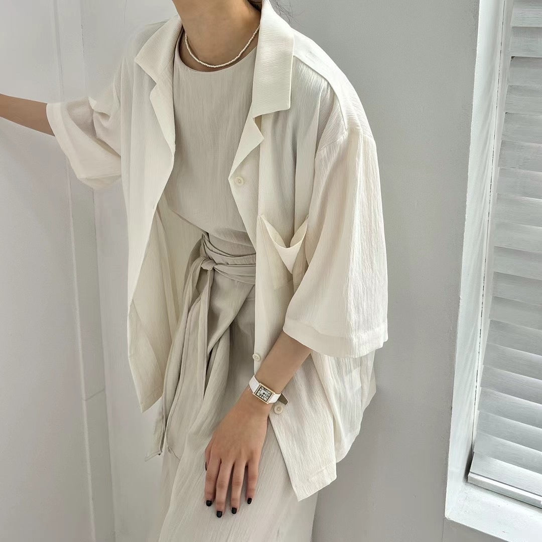 SOFT TEXTURE SHIRT