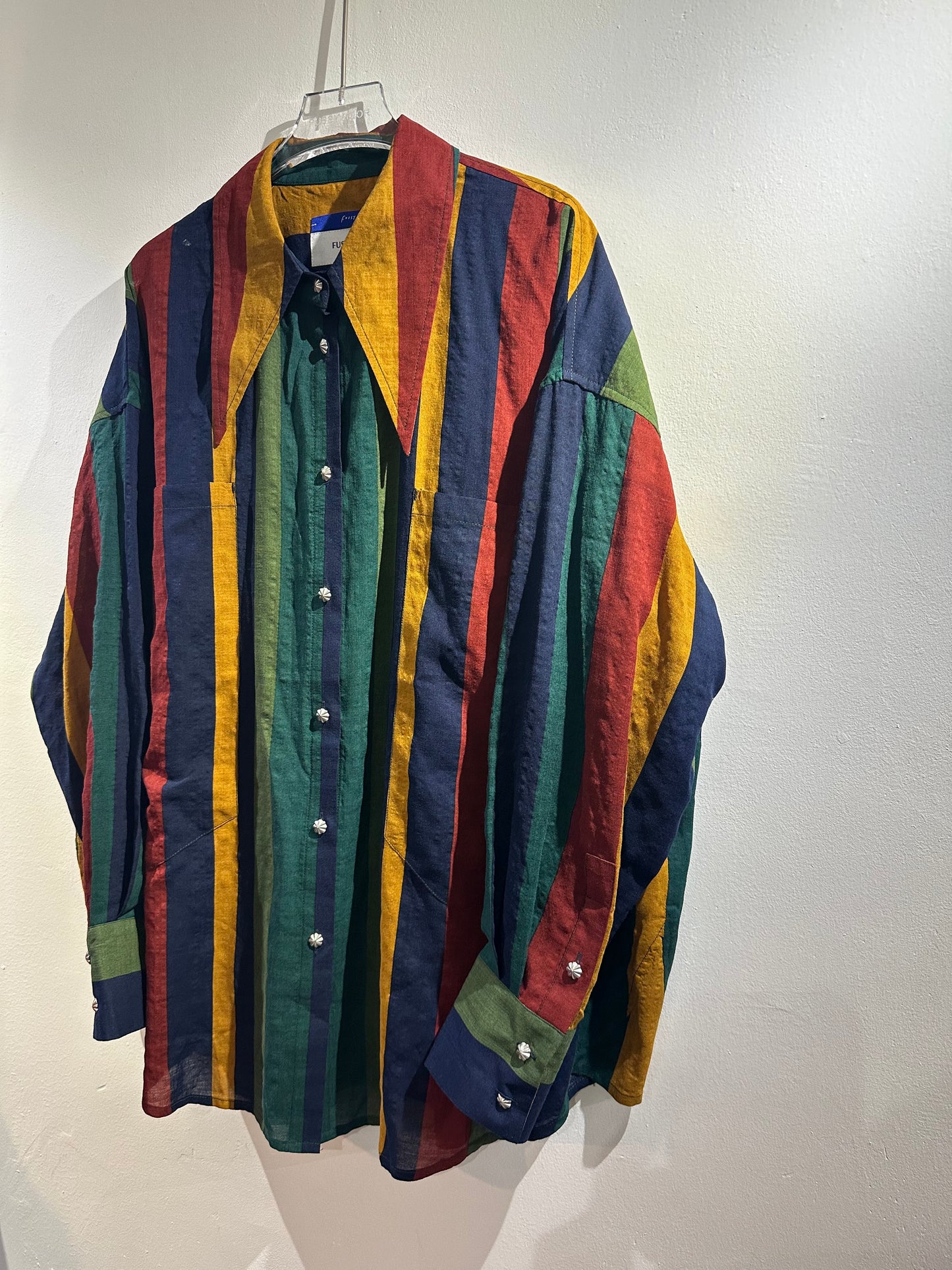 • FUSSY MADE • ROMAN STRIPES SHIRT
