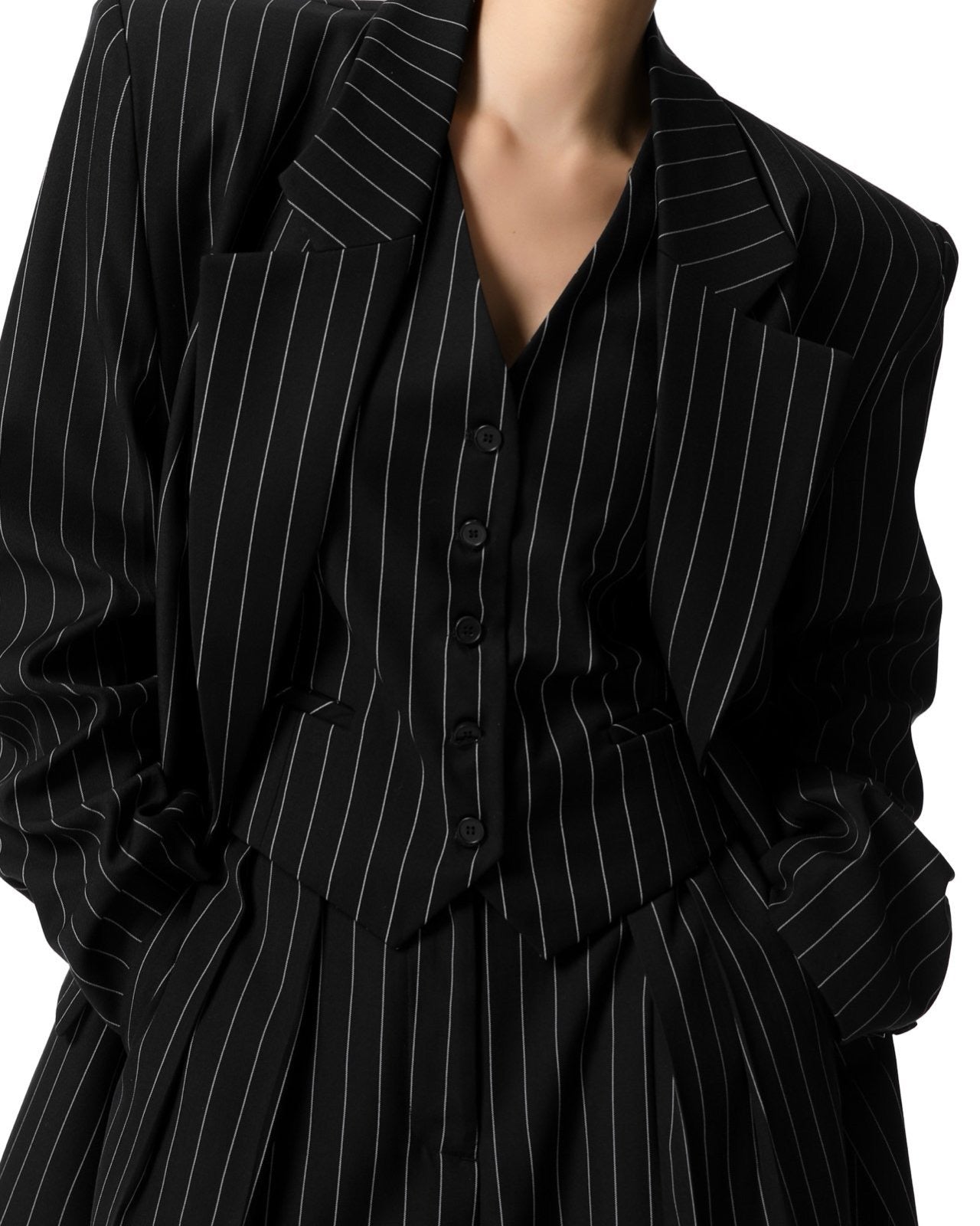 STRIPE SET (BLAZER)