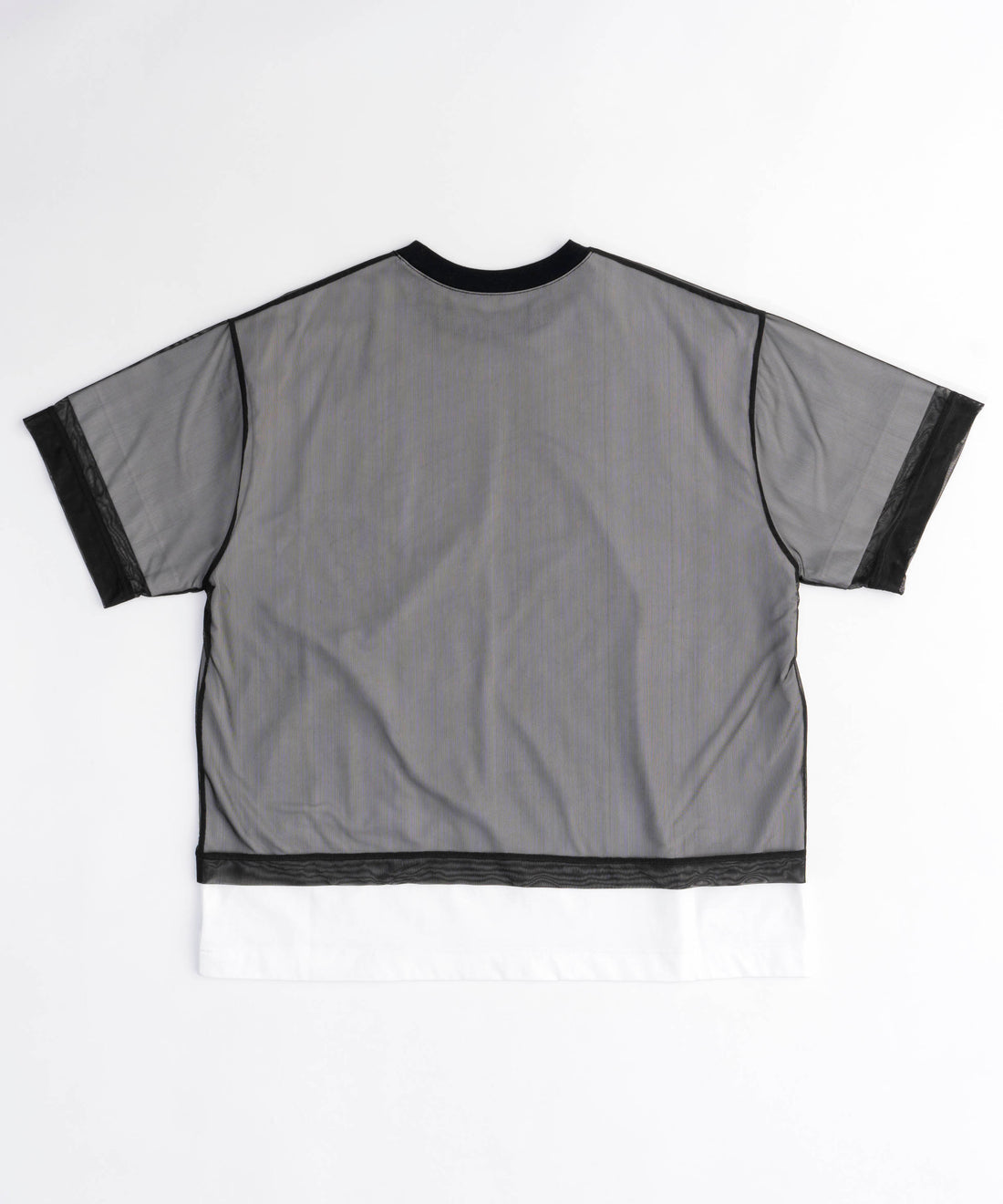 SHEER LAYERED TEE ( 2IN1 )