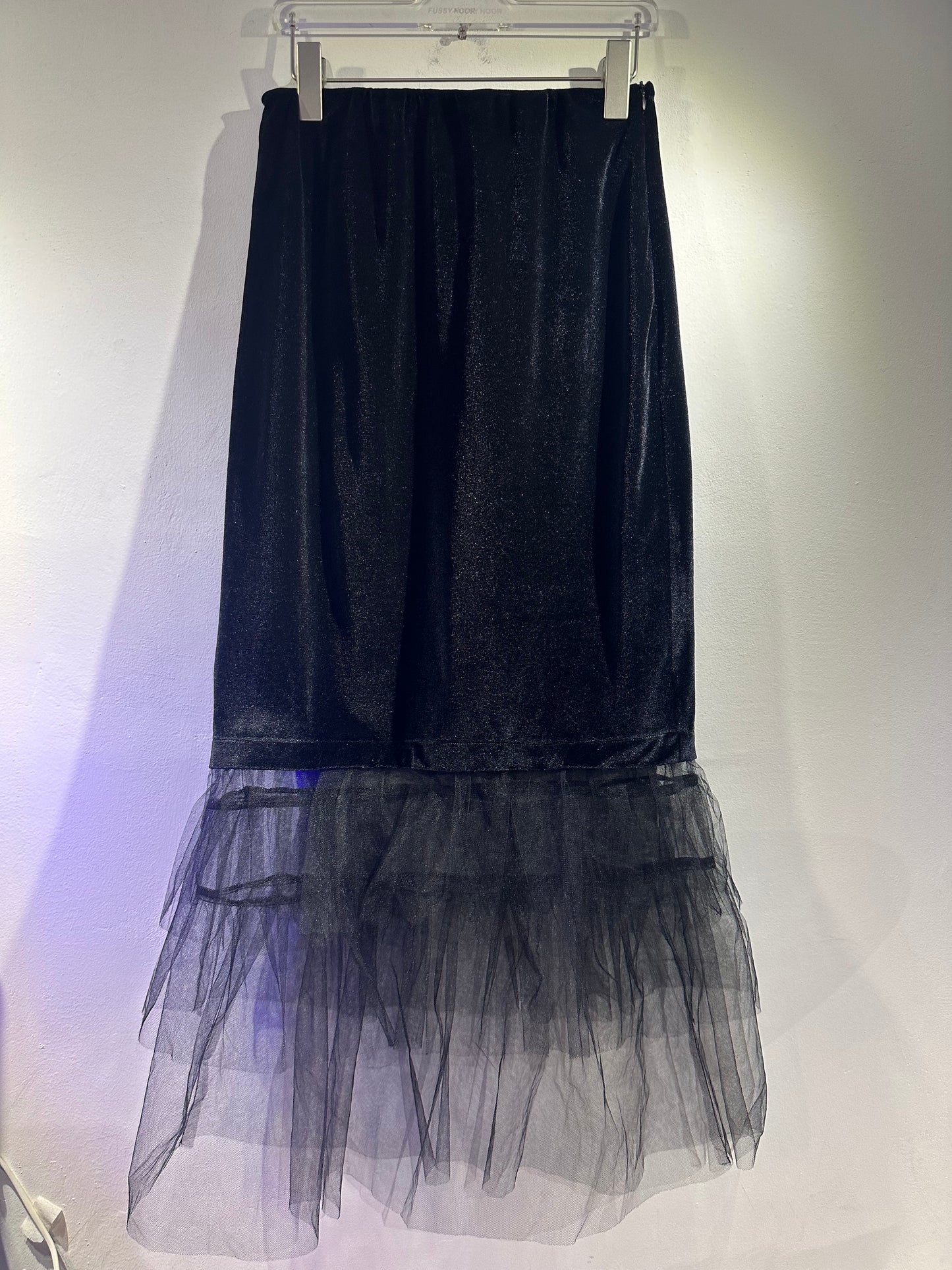 • FUSSY MADE • VELVET TULLE SKIRT