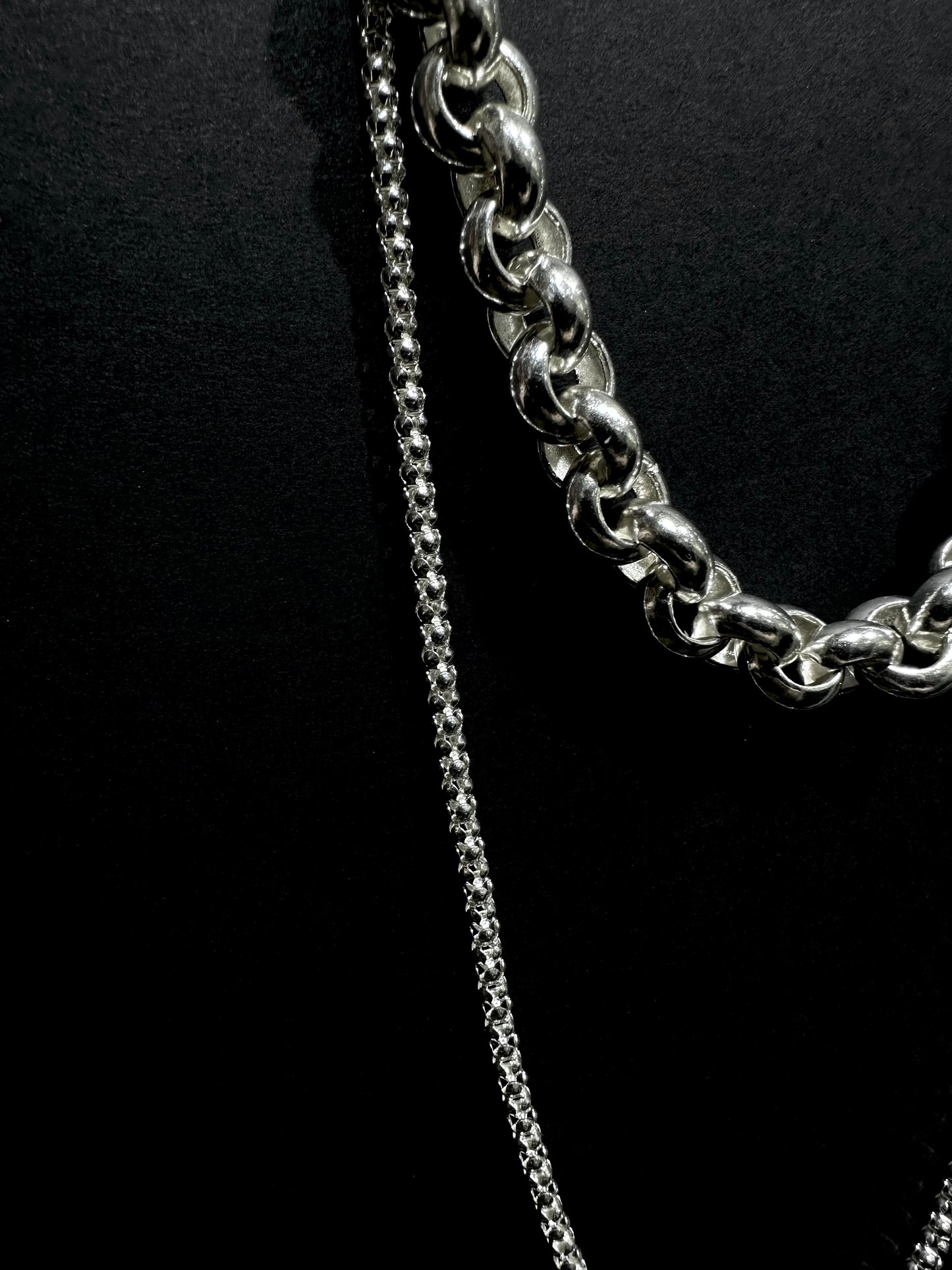 HANDMADE 925 CIRCLE LINK NECKLACE