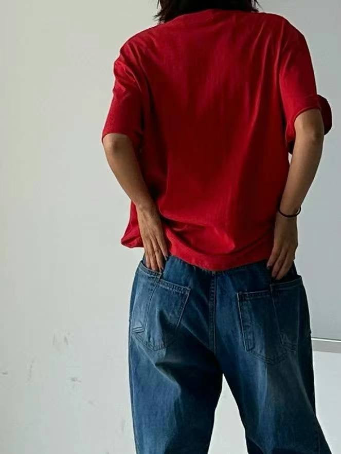CASUAL PLAIN TEE (4 COLOURS)