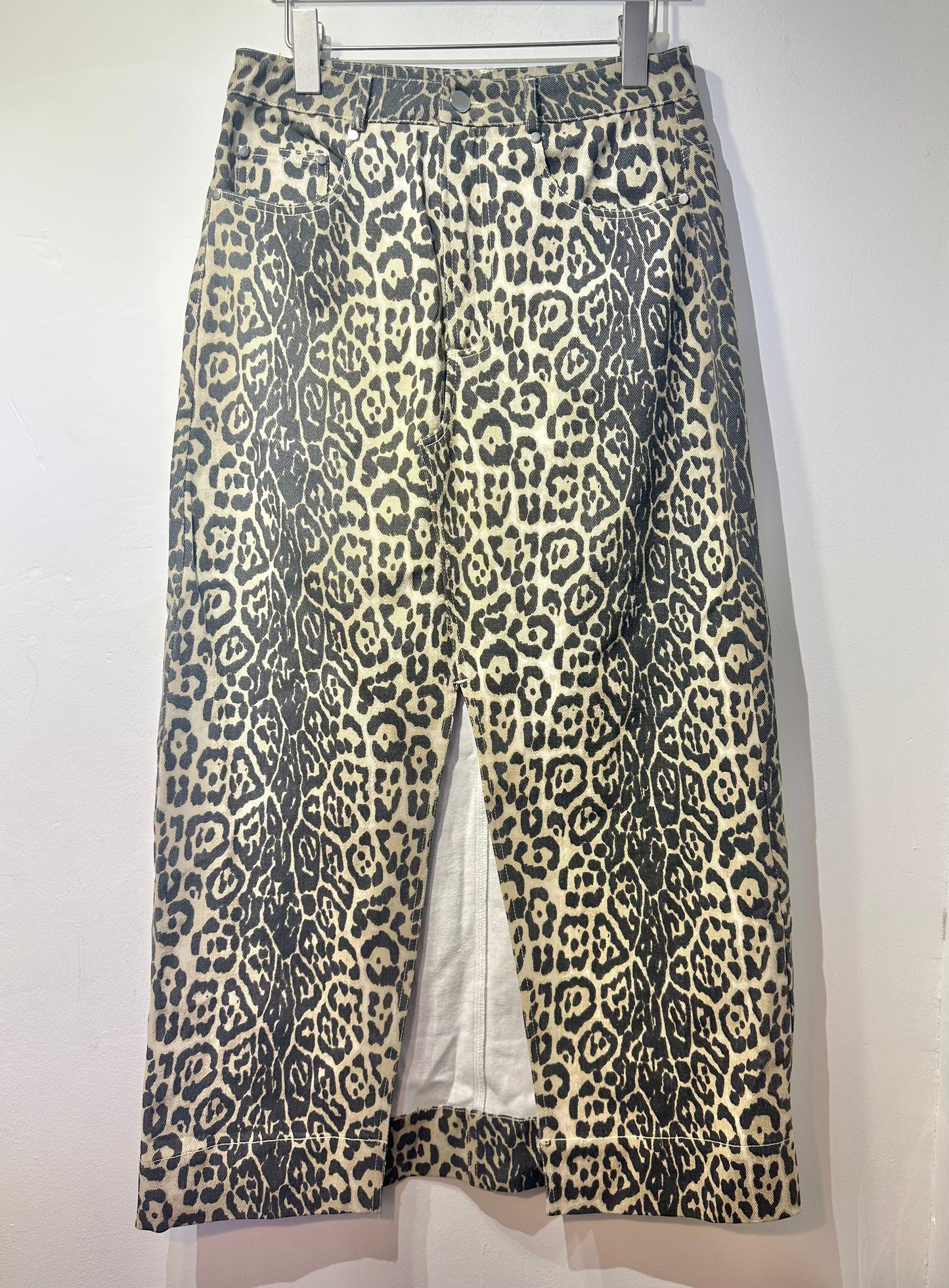 • FUSSY MADE • JAGUAR PATTERNED SKIRT