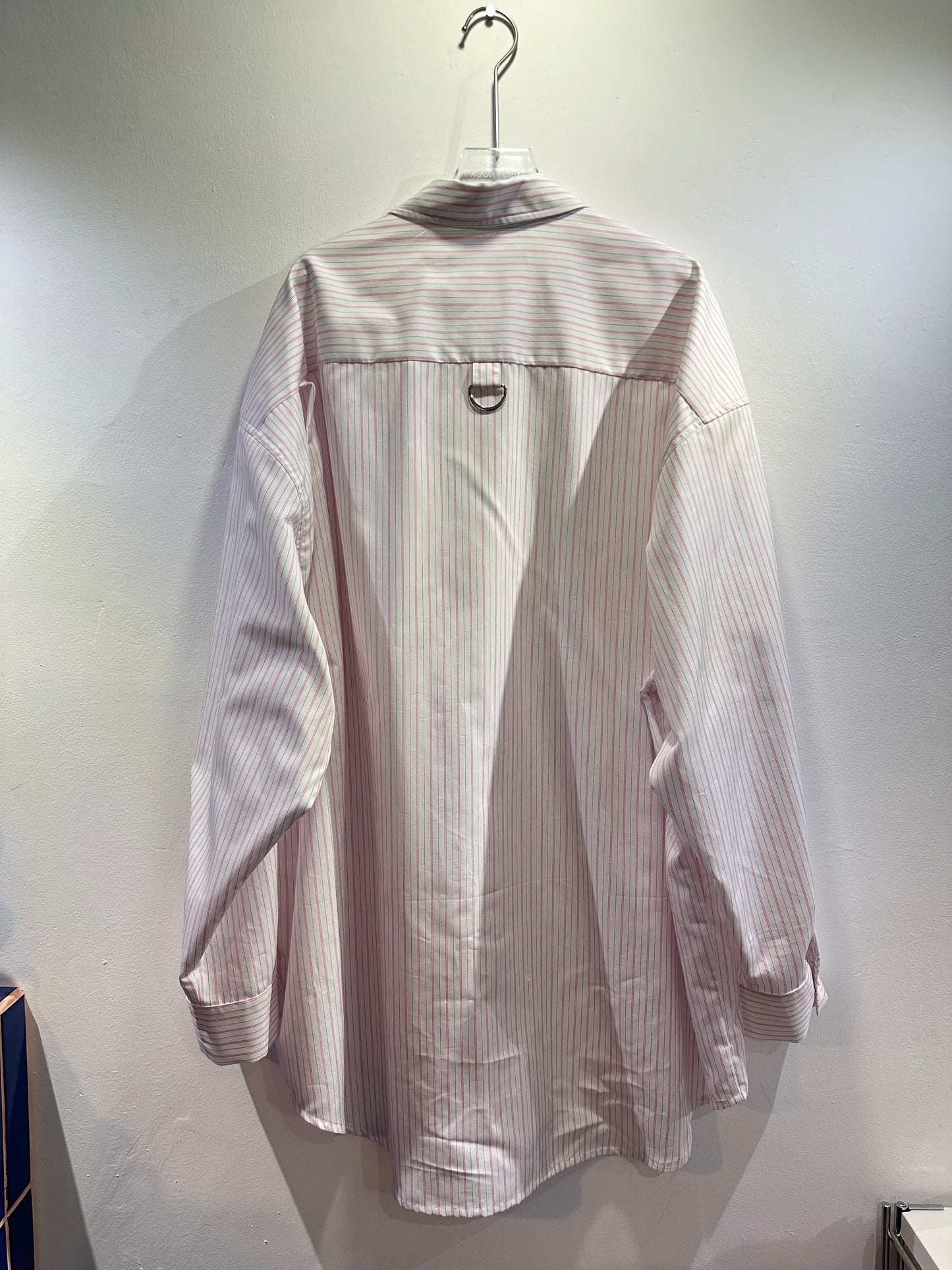 • FUSSY MADE • LIGHT PINK STRIPE SHIRT