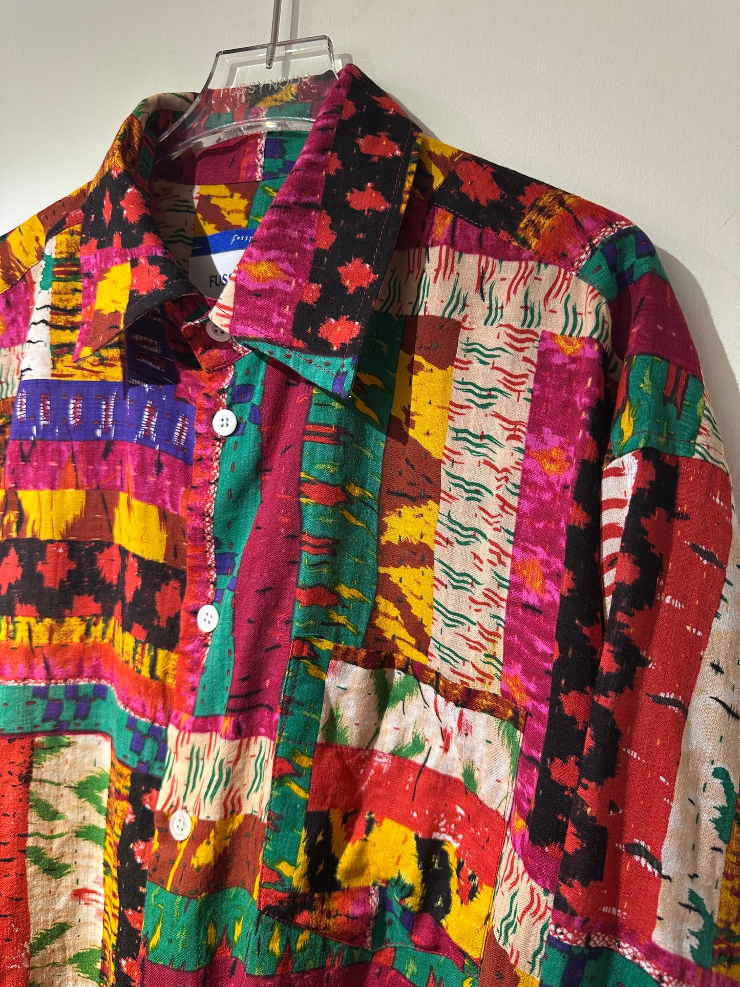 • FUSSY MADE • PATTERN BLENDED SHIRT