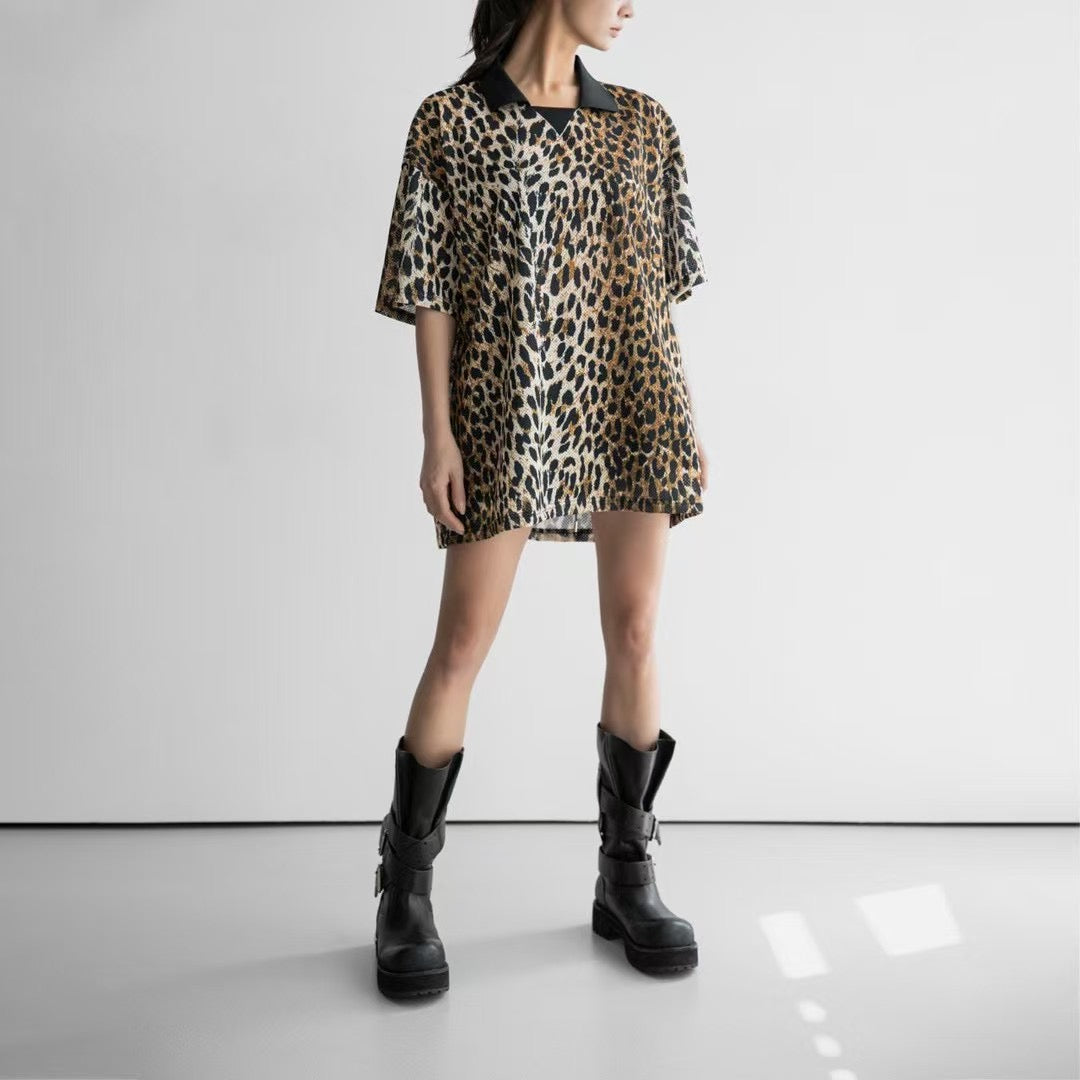 OVERSIZED FOOTBALL JERSEY TOP