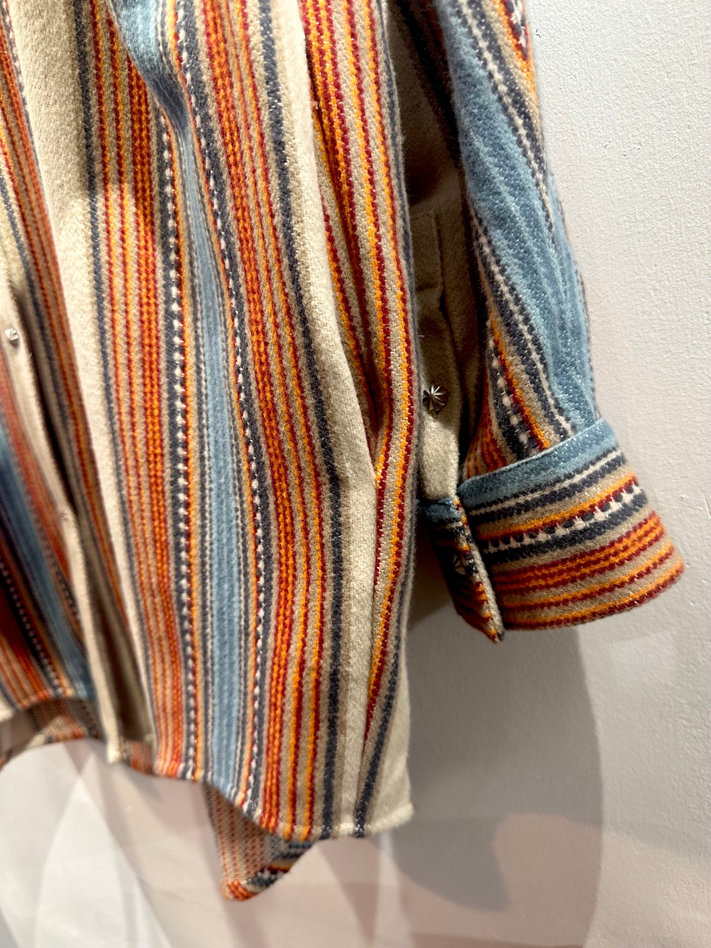 • FUSSY MADE • BOHO STRIPE SHIRT