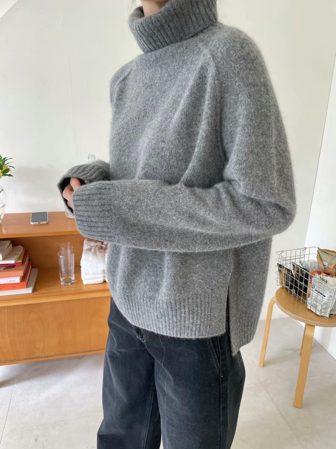 RACCOON TURTLE KNIT - 3 COLOURS