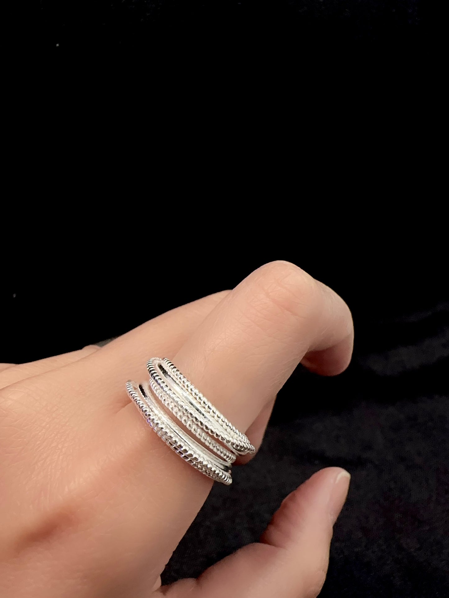 925 WIRE LOOP RING