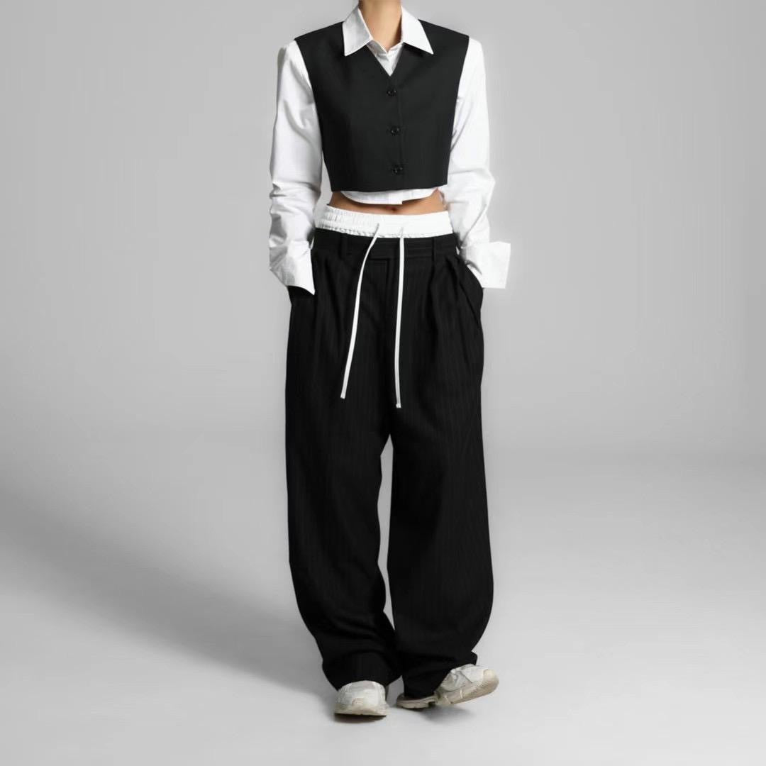 Maroney Pleated Boxer Trousers
