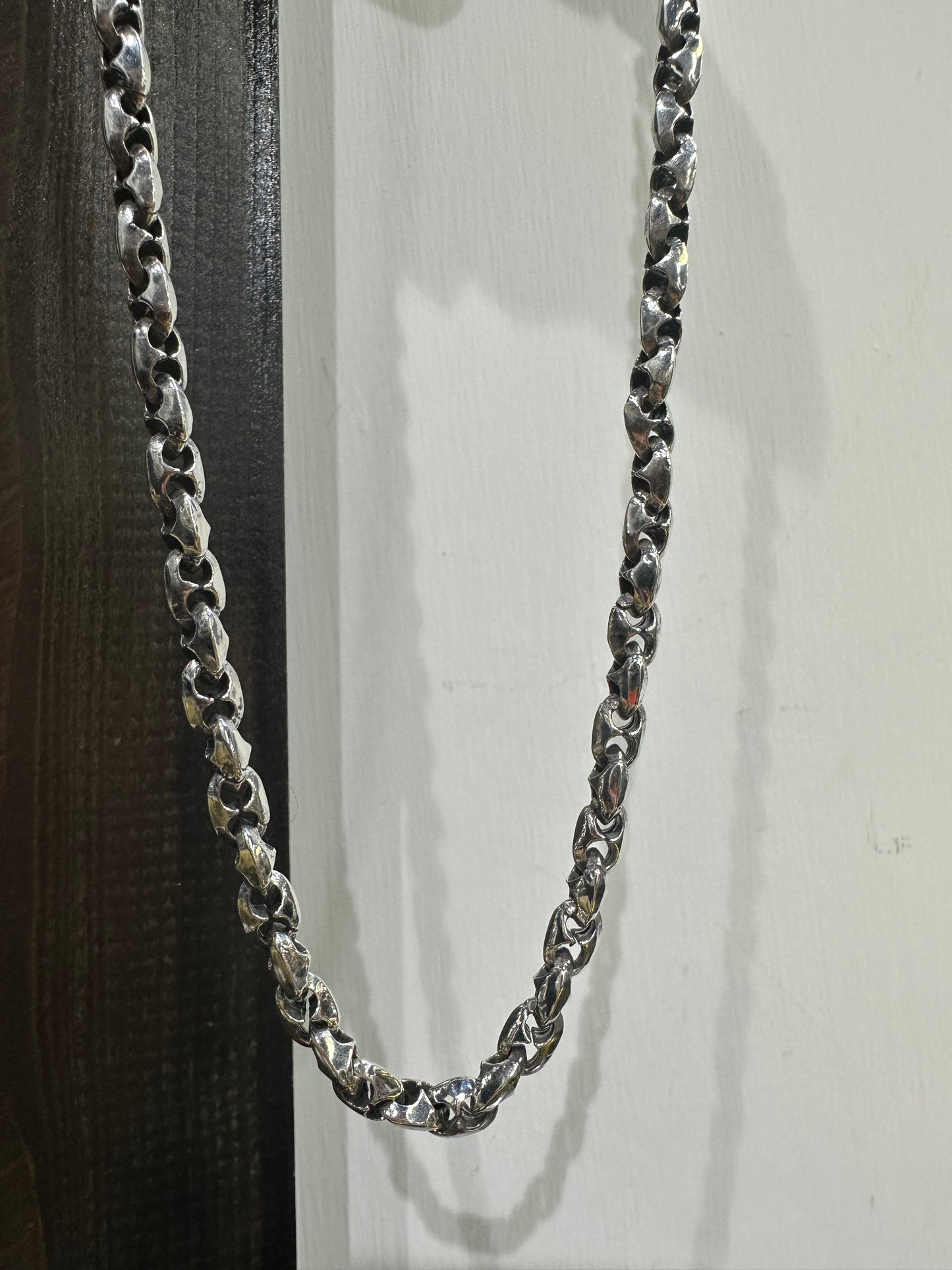 HANDMADE 925 DOUBLE HOLE CHAIN NECKLACE