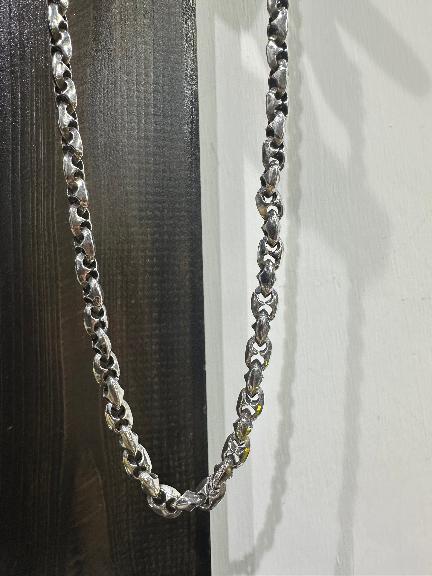 HANDMADE 925 DOUBLE HOLE CHAIN NECKLACE