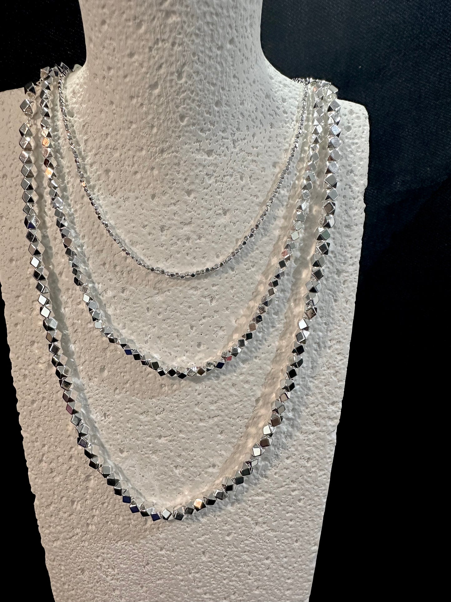 925 LITTLE TINY STONES NECKLACE