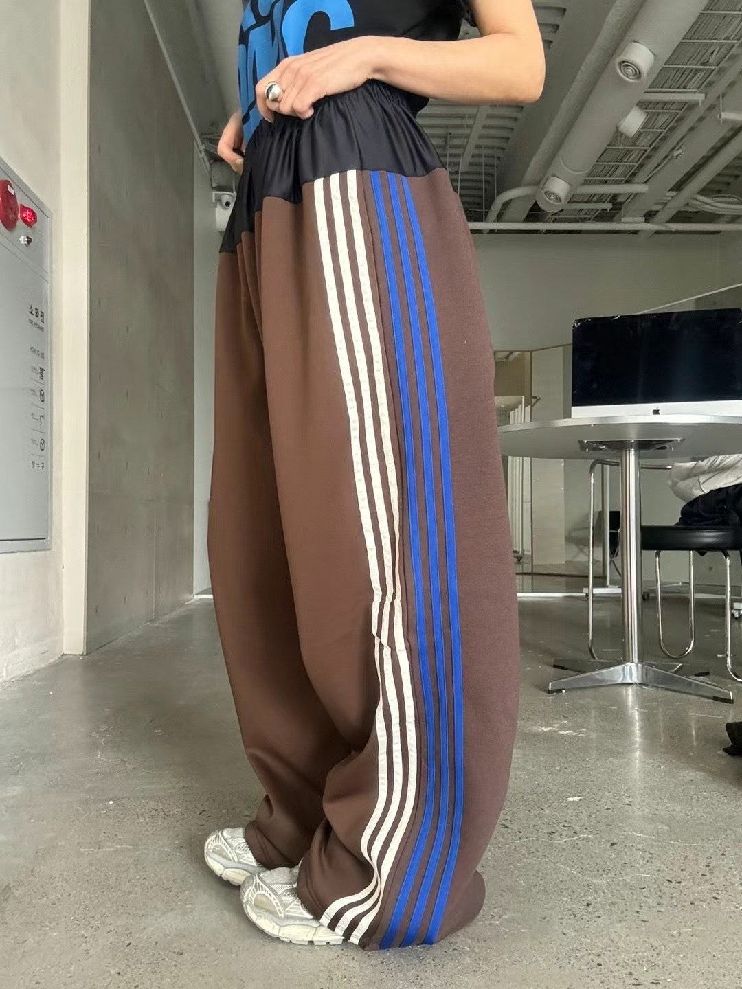 SILLY PATCHED TRACK PANTS