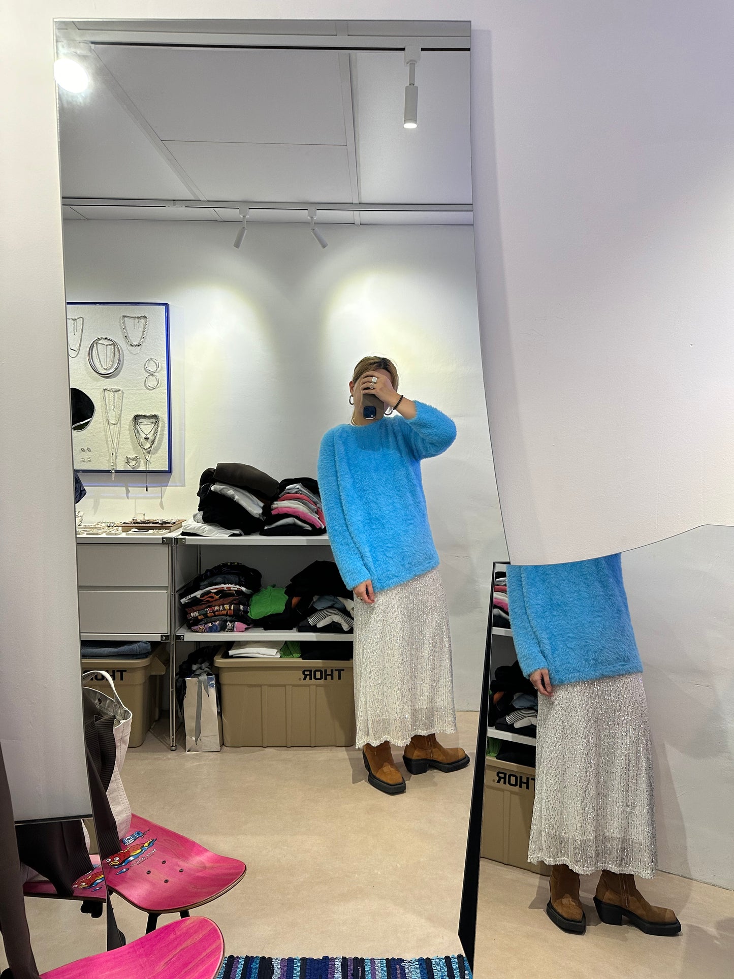 BLUE MOMO KNIT
