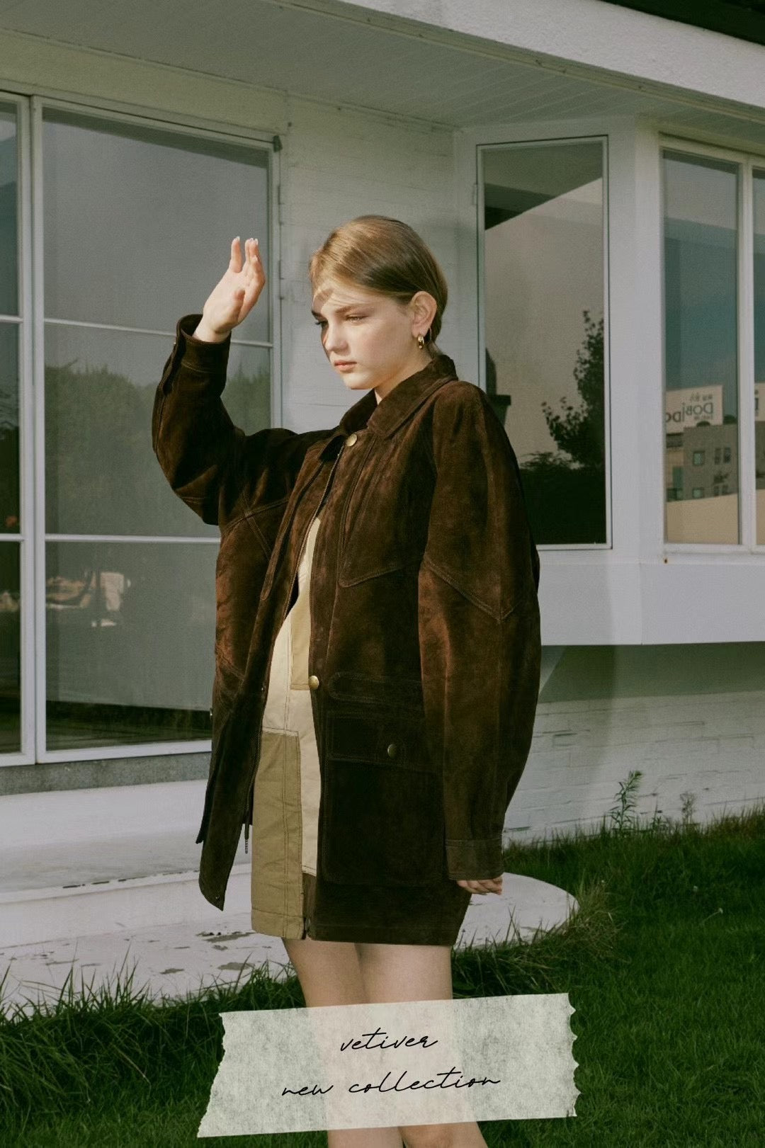 BIG POCKET SUEDE JACKET