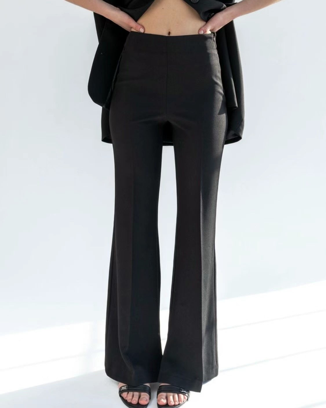 SLIM BOOT CUT PANTS