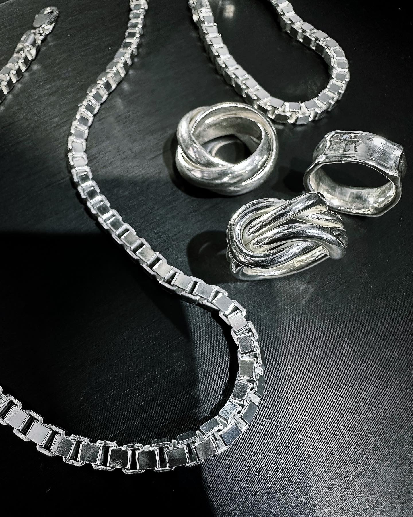 HANDMADE 925 THICK TRIPLE LOOP RING
