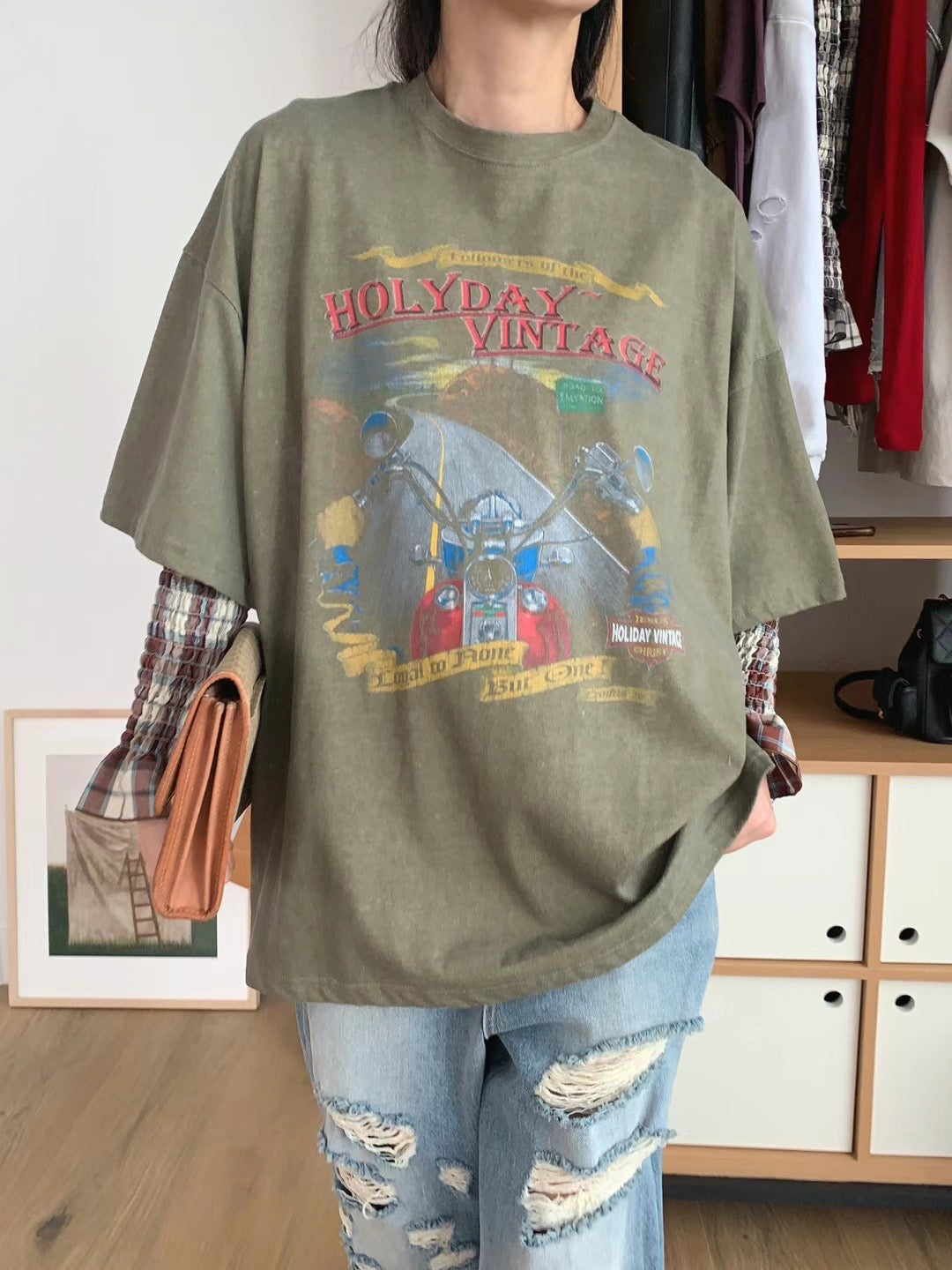 HOLIDAY MOTORCYCLE TEE