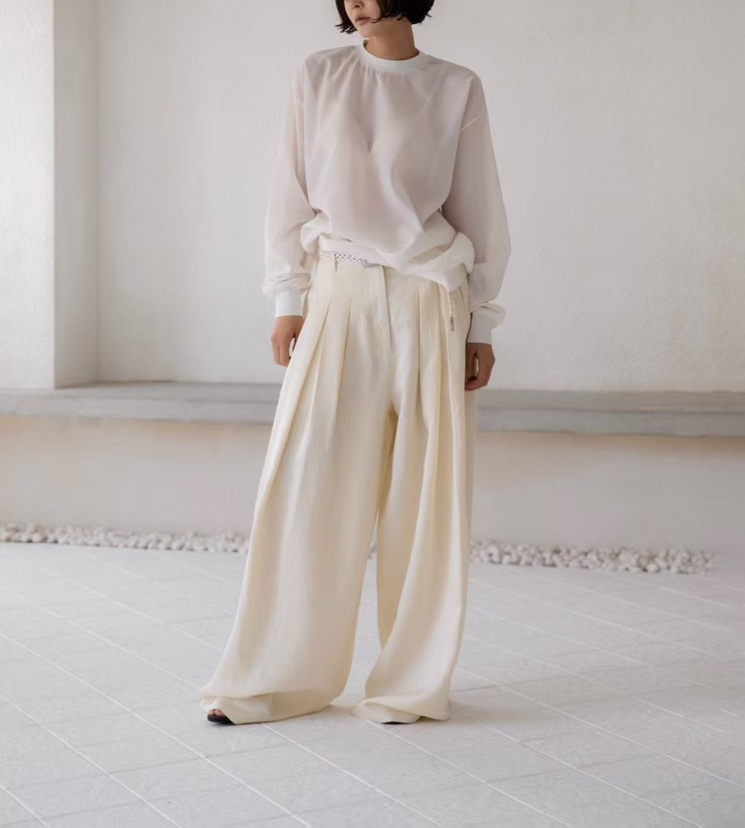 SUMMER FLOWING TROUSERS