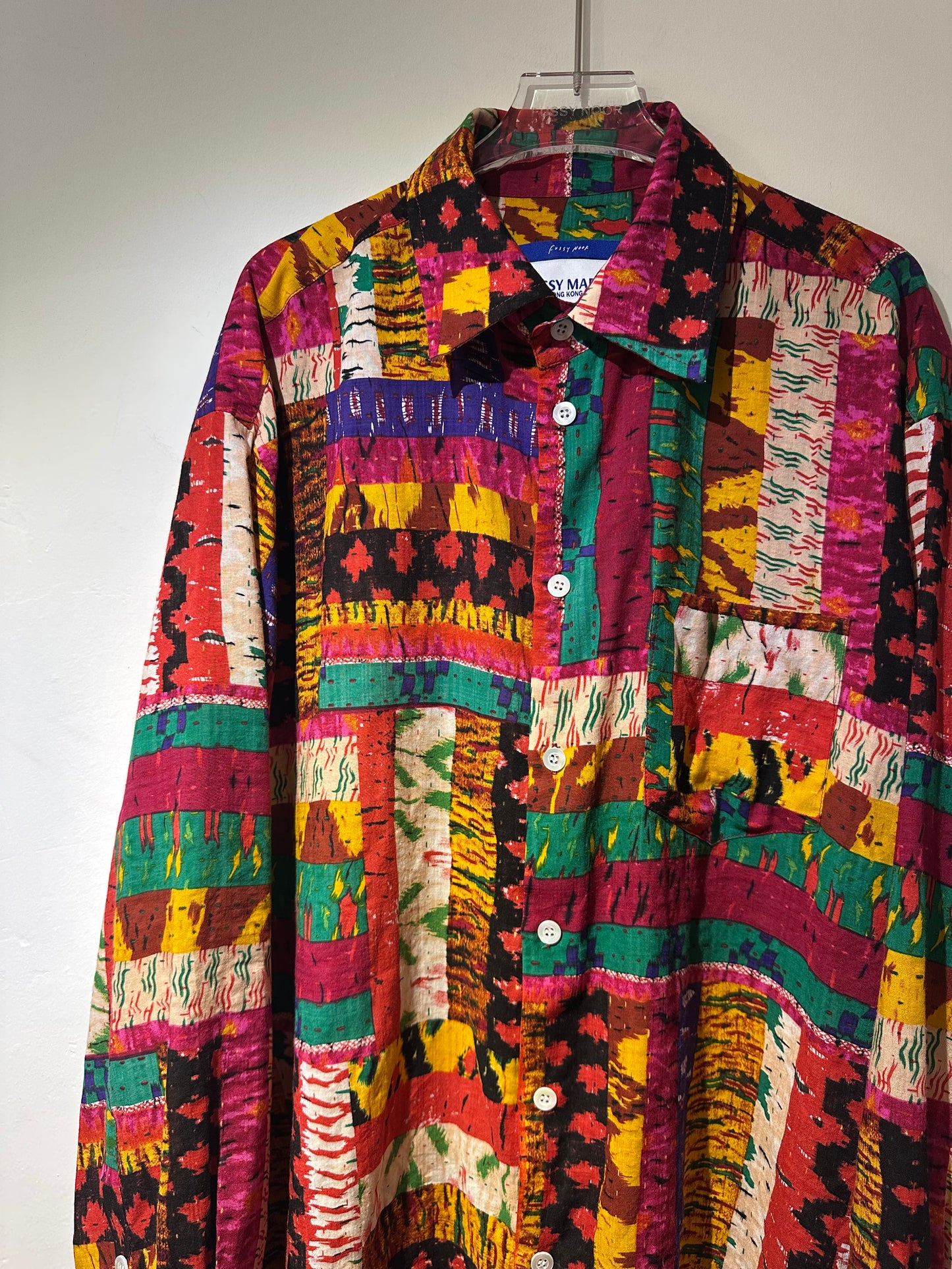 • FUSSY MADE • PATTERN BLENDED SHIRT