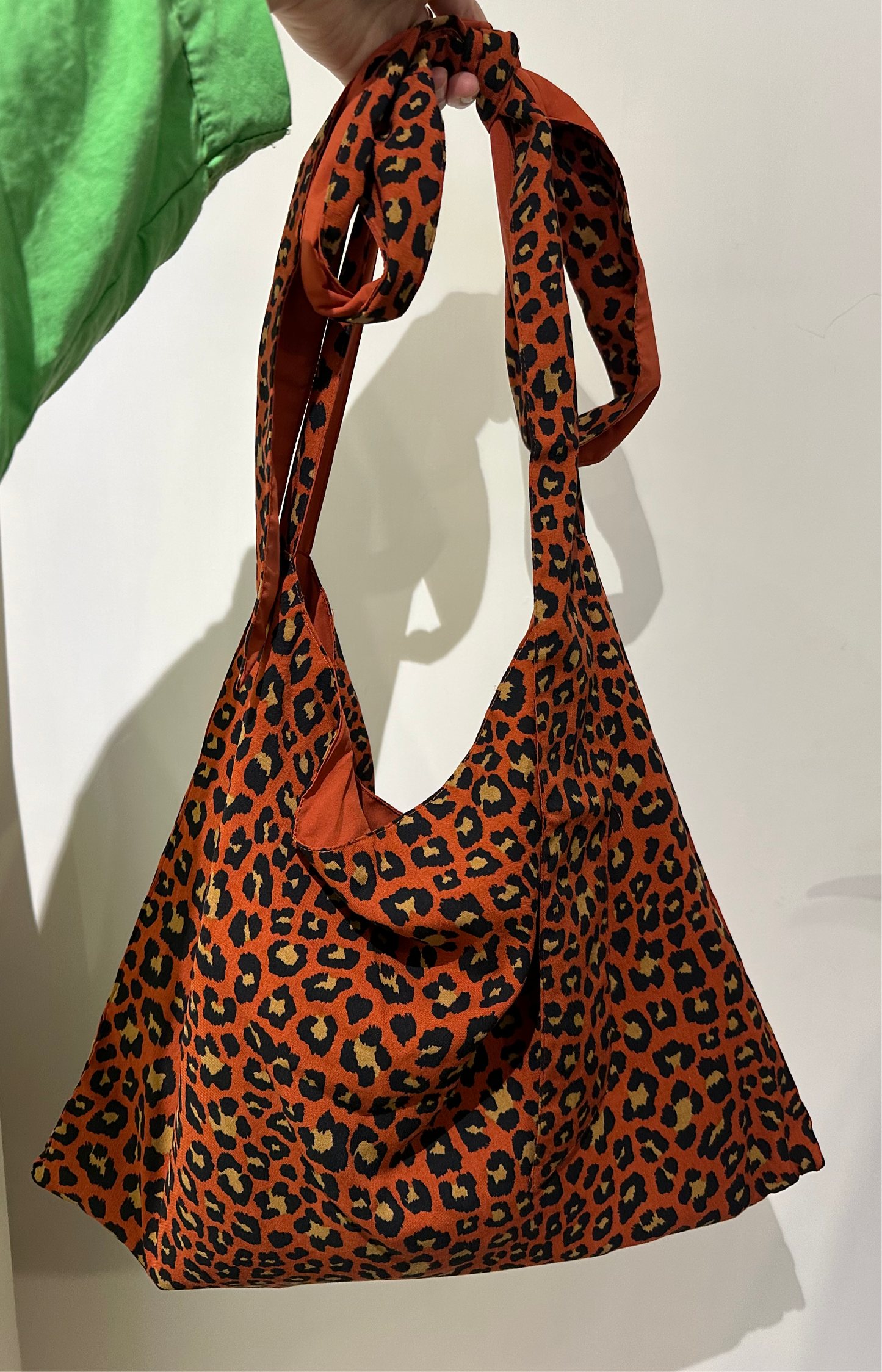 FUSSY MADE LEOPARD TOTE BAG
