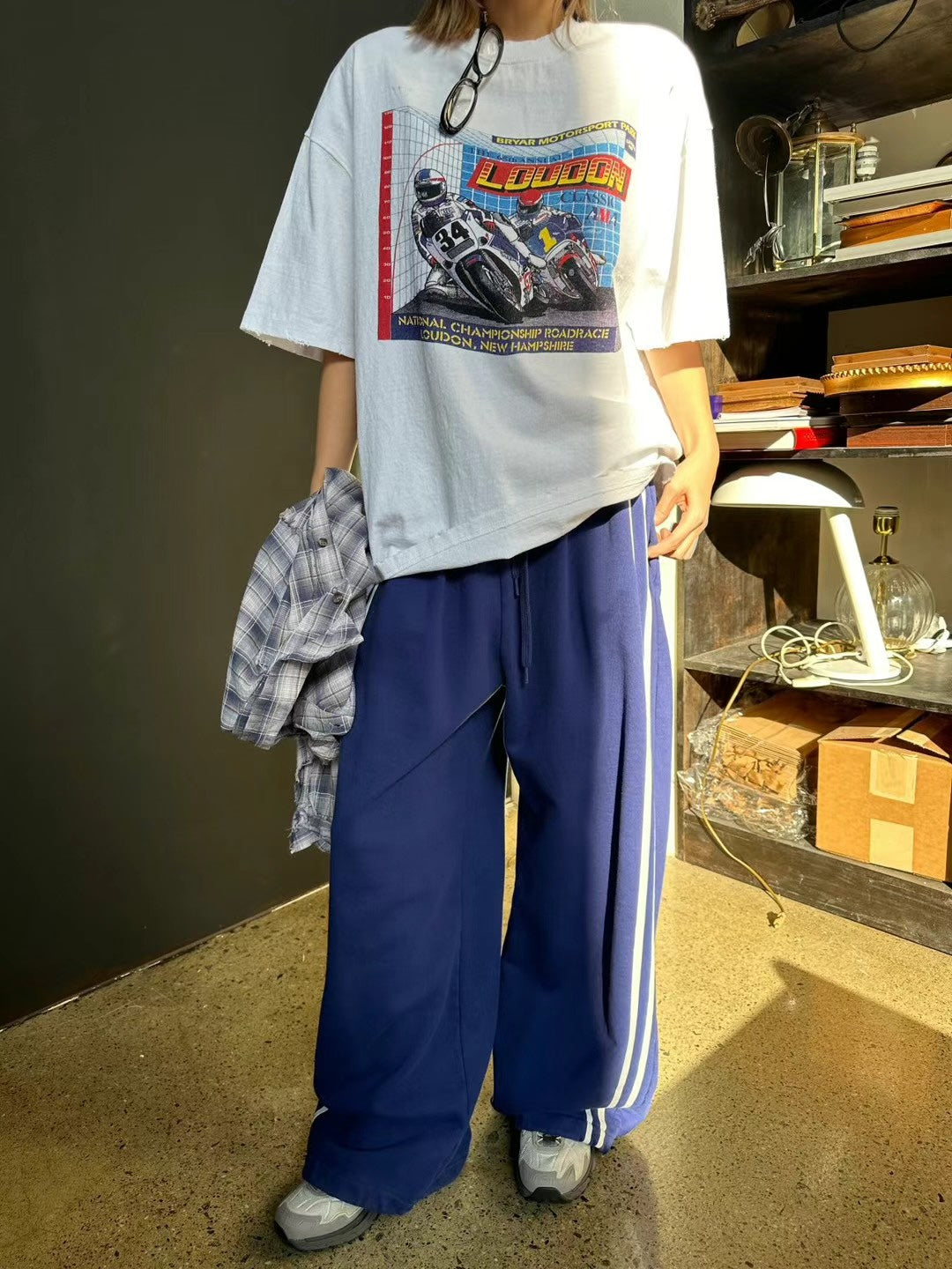 5 COLOURS TWO LINES PANTS