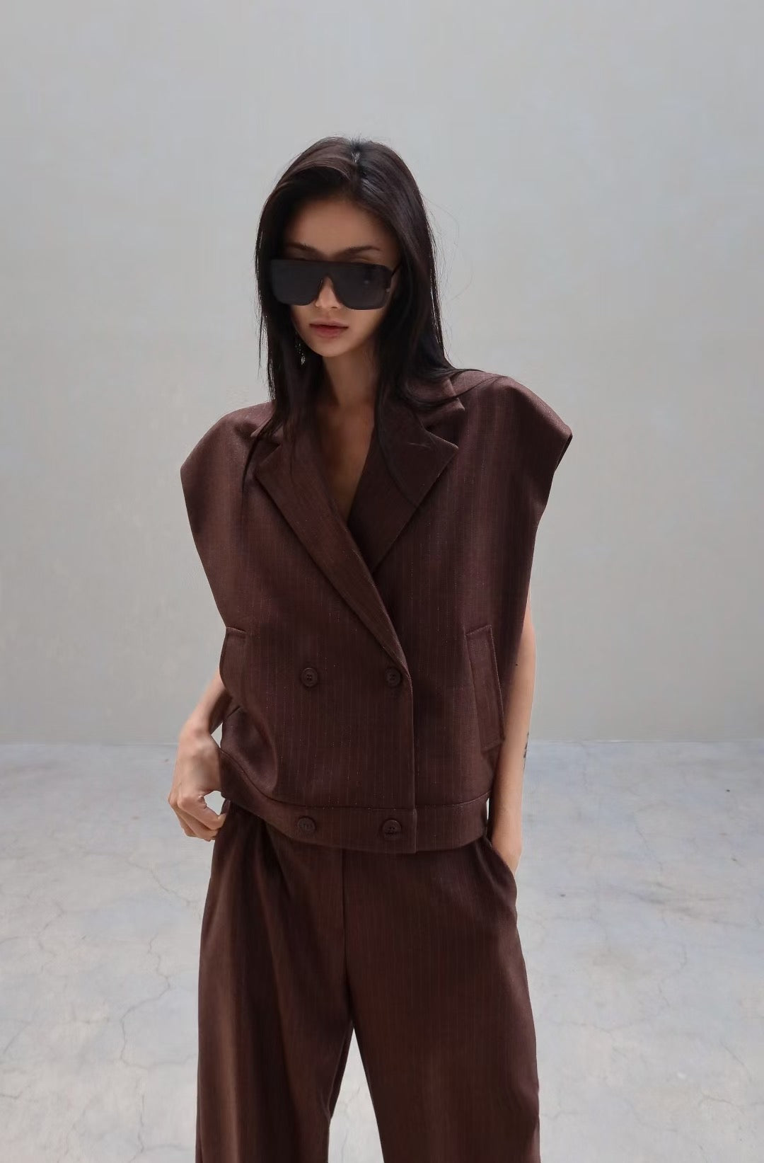 ELEGANT PINSTRIPES SET - VEST