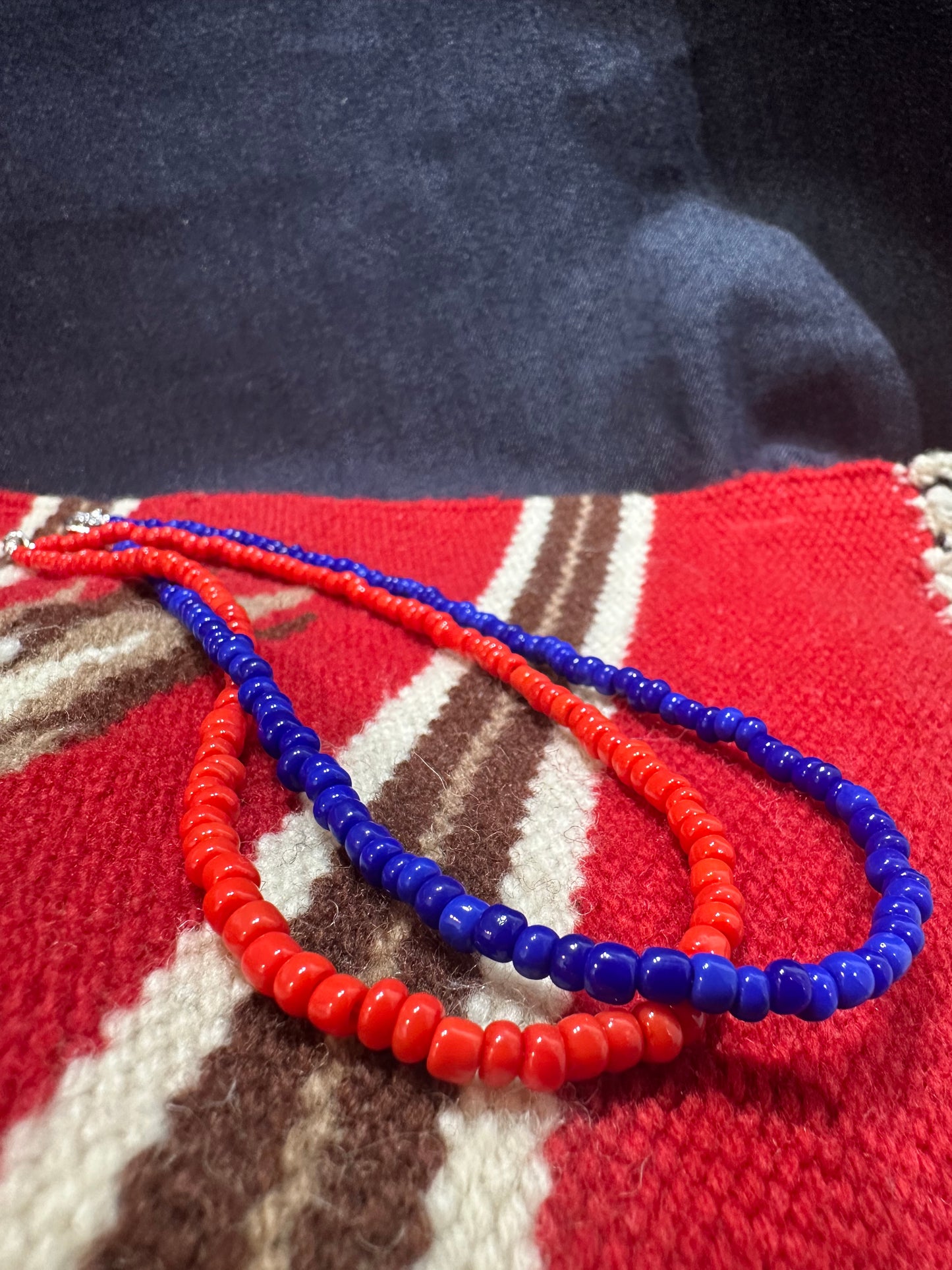 JAPAN SOLID COLOUR GLAZE BEADS NECKLACE - MEDIUM 3mm