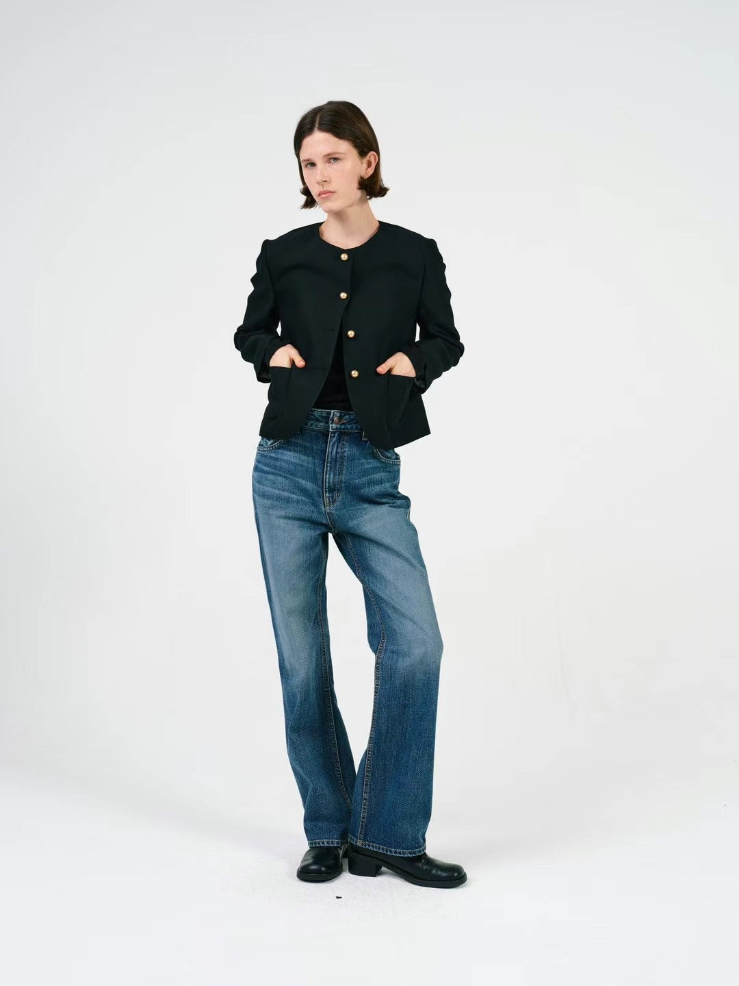 HIGH WAIST JEANS