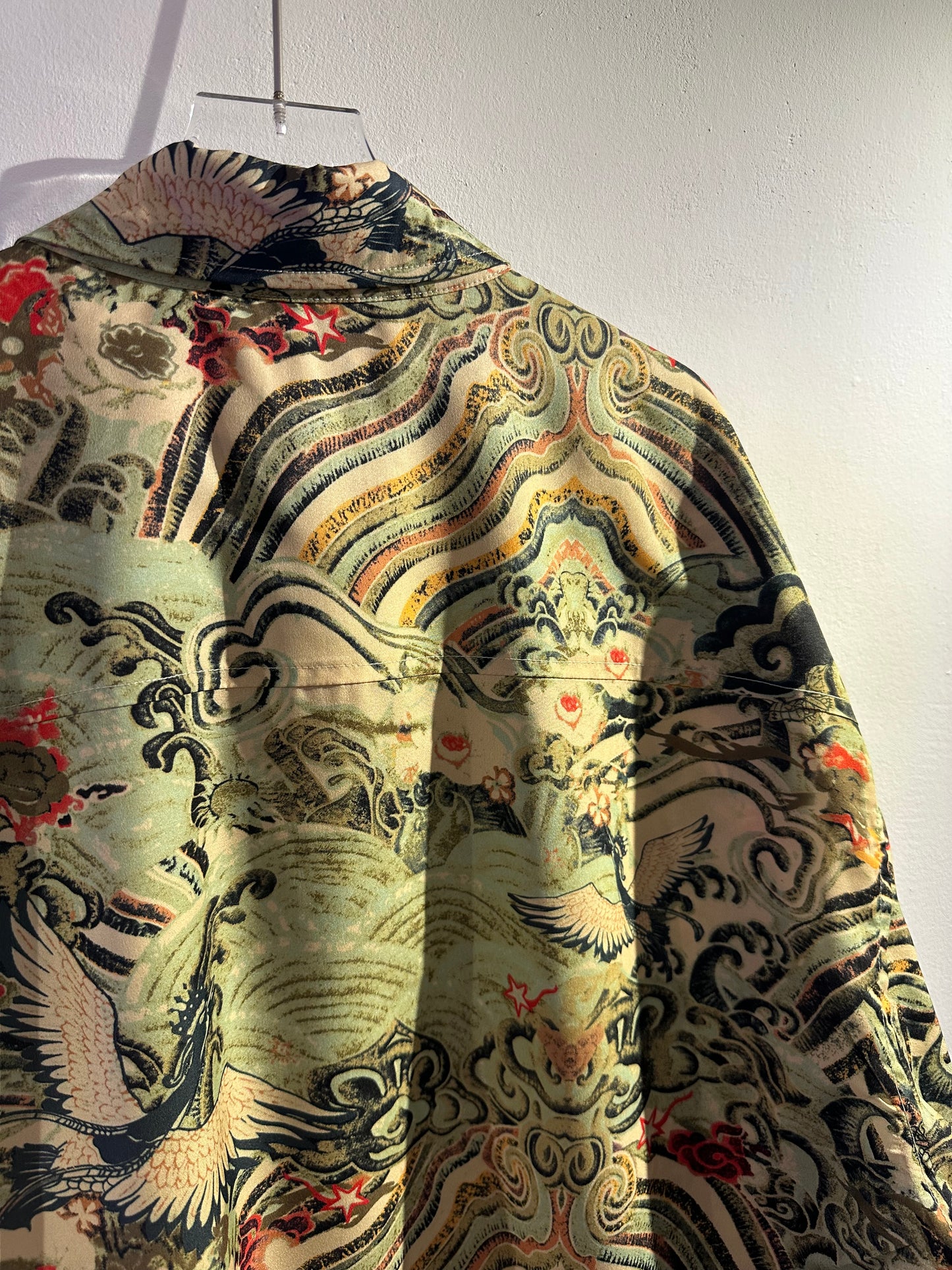 • FUSSY MADE • DRAGON MOTIF SHIRT