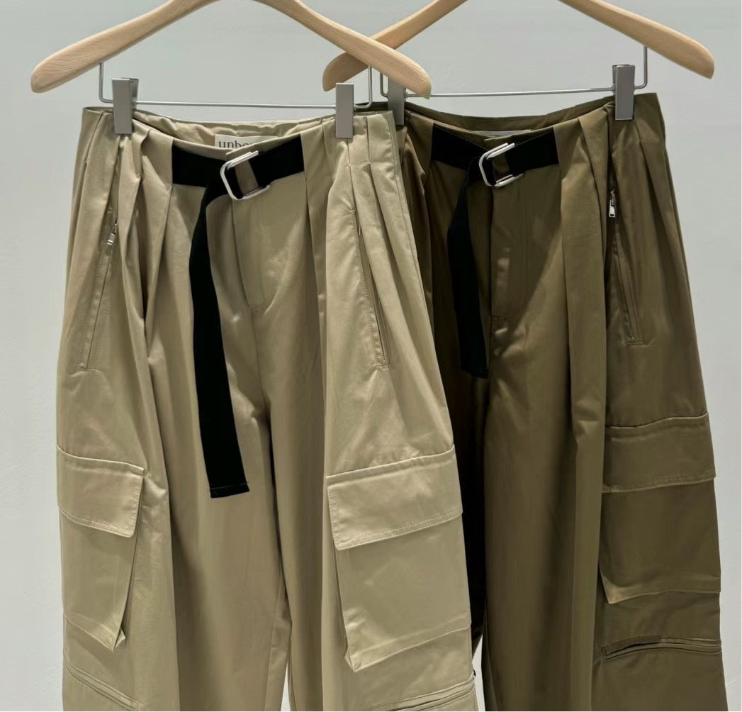 WORKER PANT WITH BELT