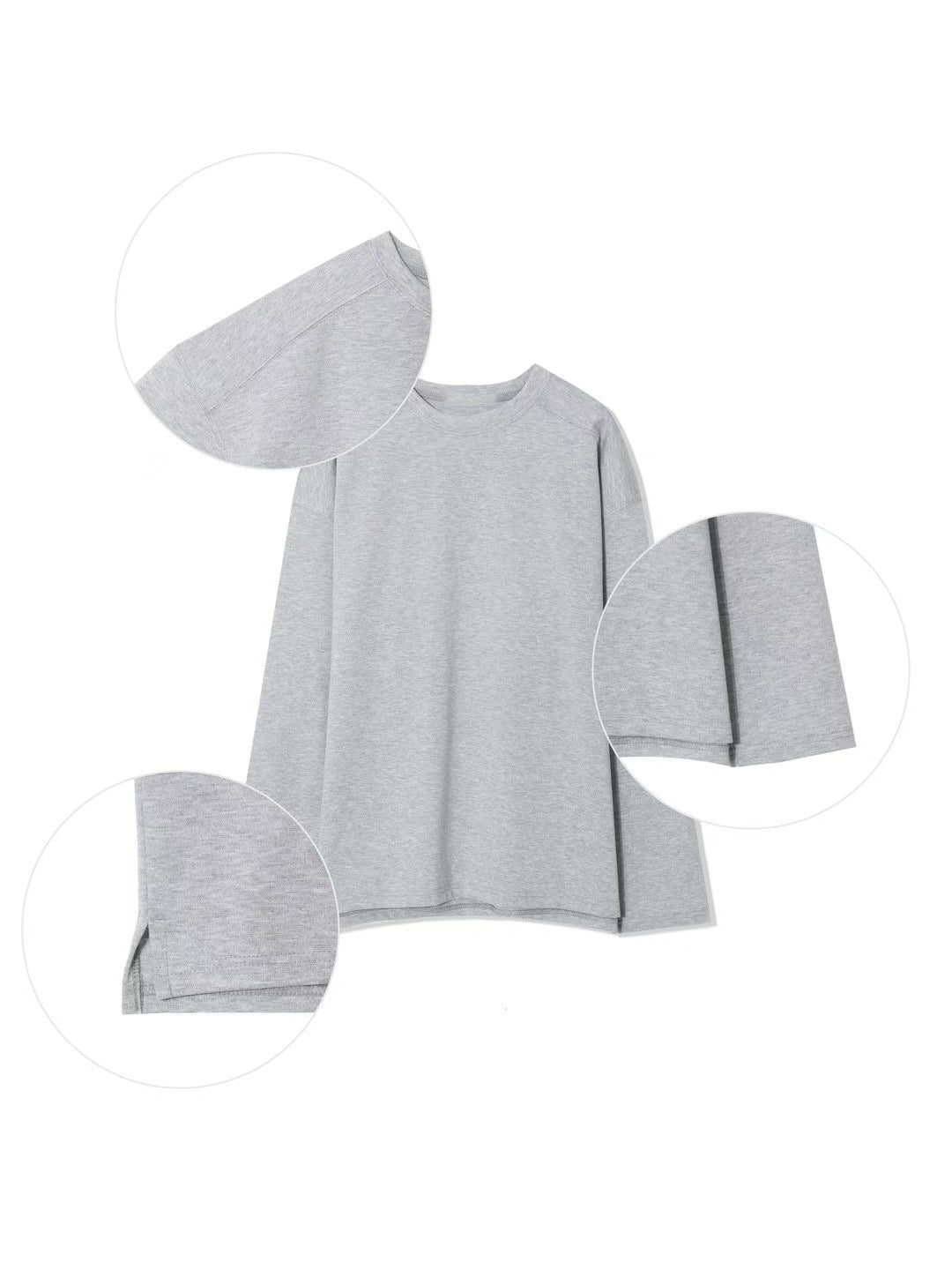 POLY PLAIN TEE - 4 COLOURS