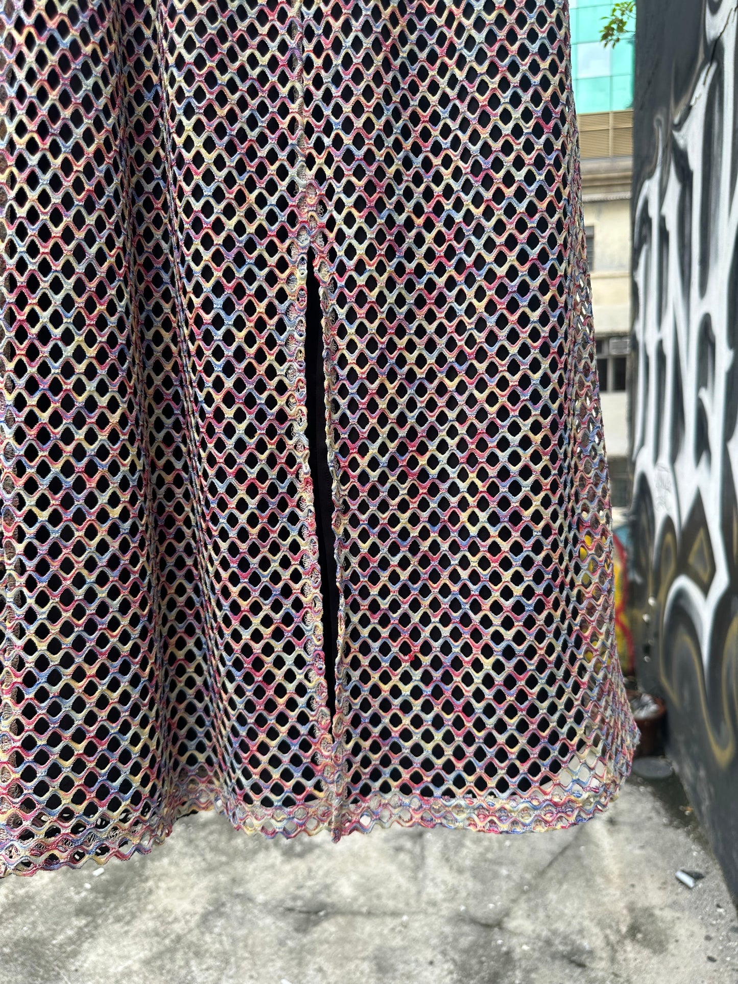 • FUSSY MADE • GLAMOROUS FISHNET SKIRT